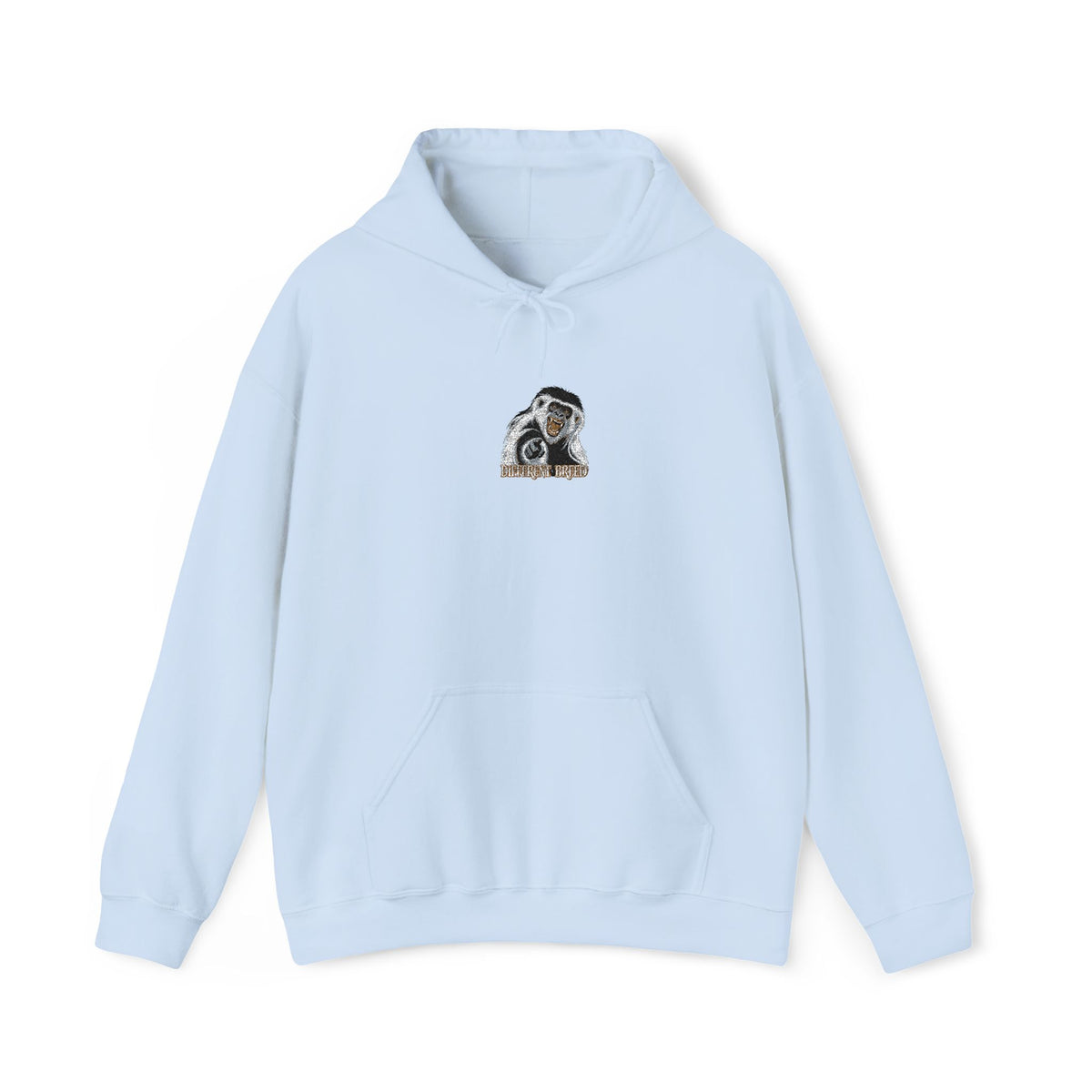 Astronaut Gorilla Hoodie — Retro Space Ape Graphic Pullover