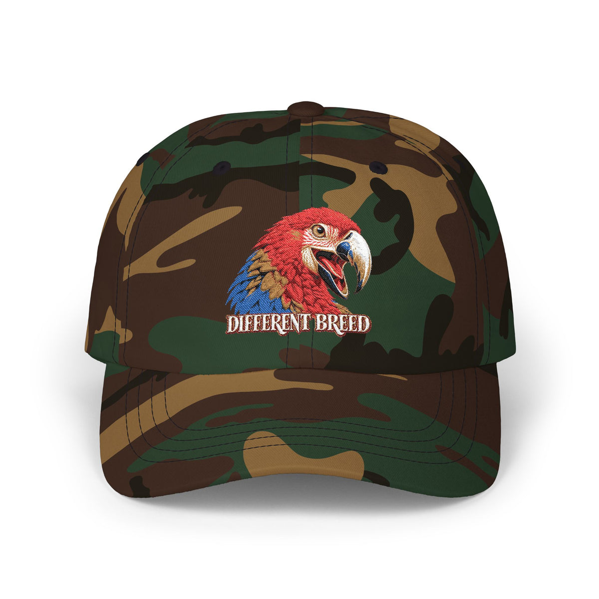 Parrot "Different Breed" Embroidered Dad Cap