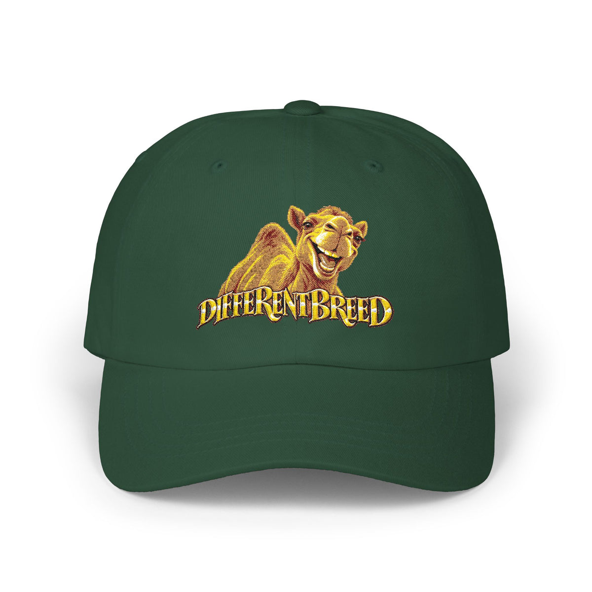 Dad Cap — 'Different Breed' Lion Embroidered Baseball Hat