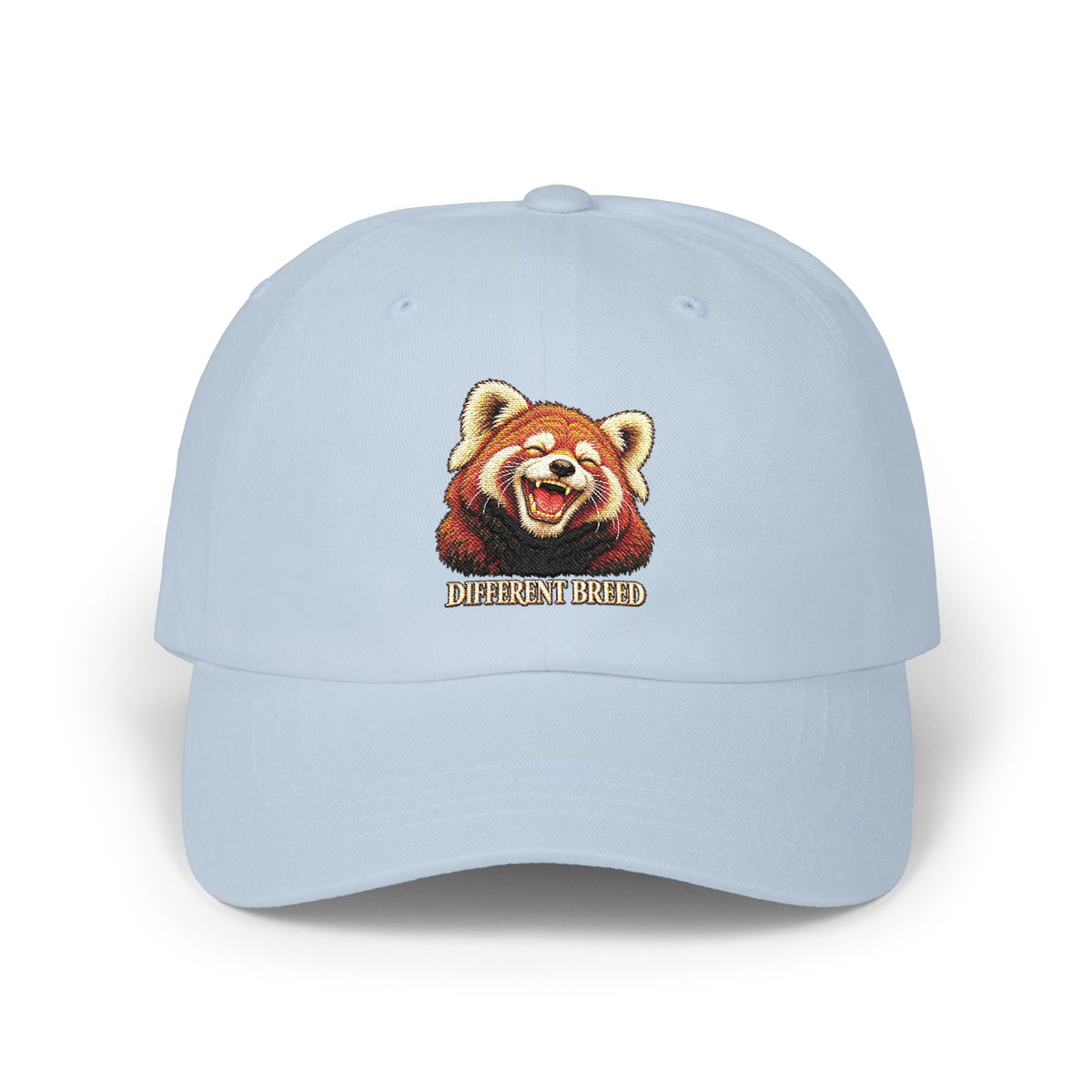 Dad Cap — Cute Red Panda Embroidered 'Different Breed' Hat