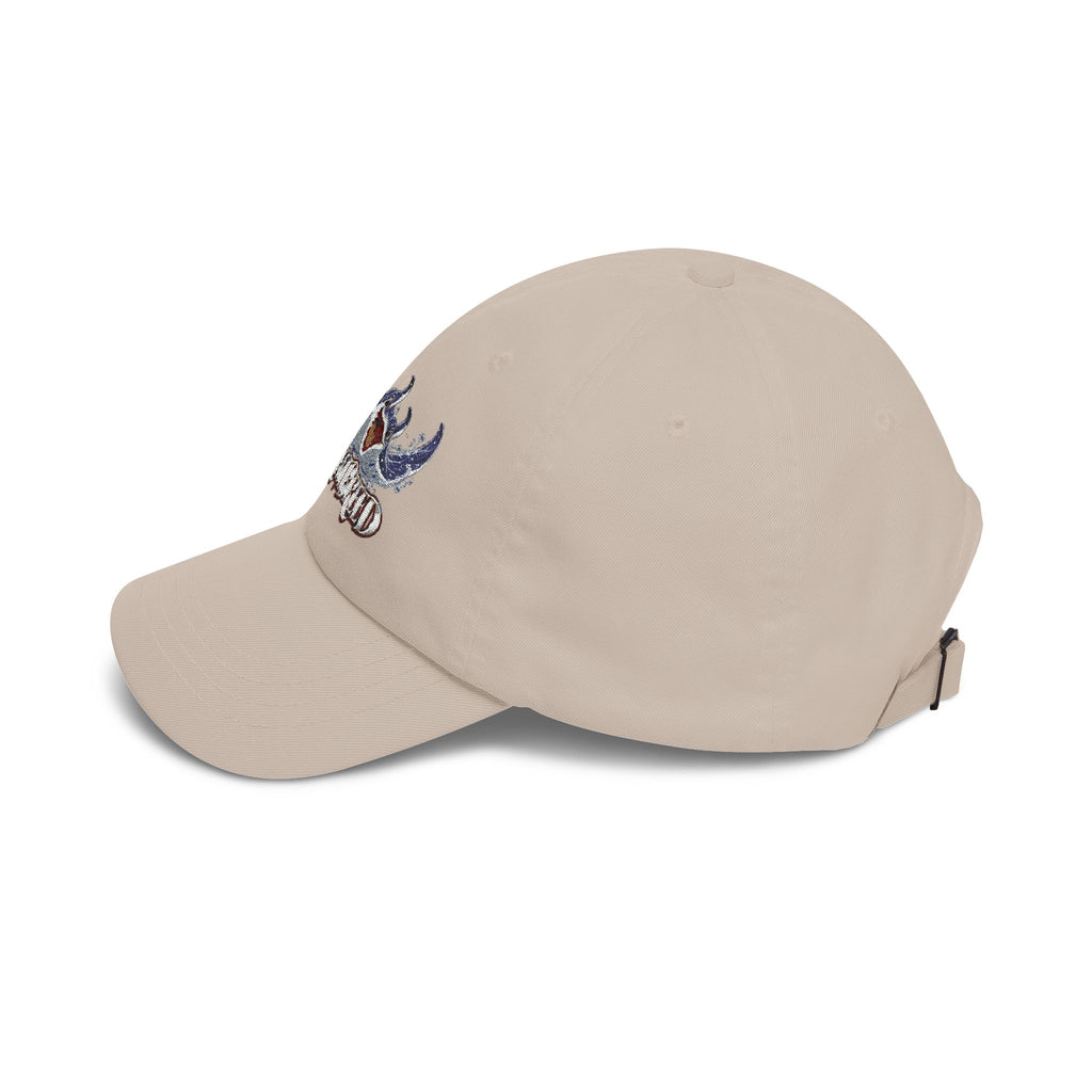 Different Breed Dad Cap - Vintage Shark Graphic Embroidered Baseball Hat