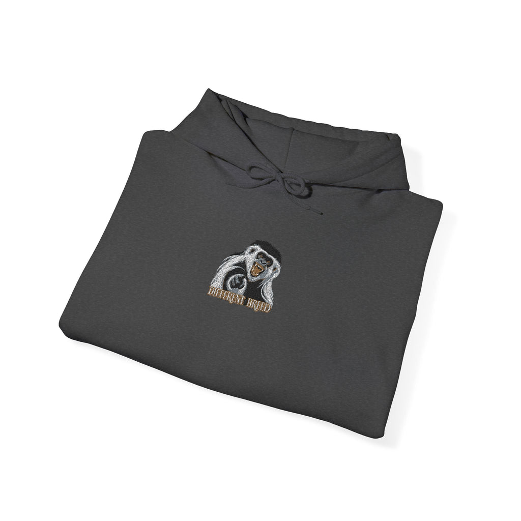 Astronaut Gorilla Hoodie — Retro Space Ape Graphic Pullover
