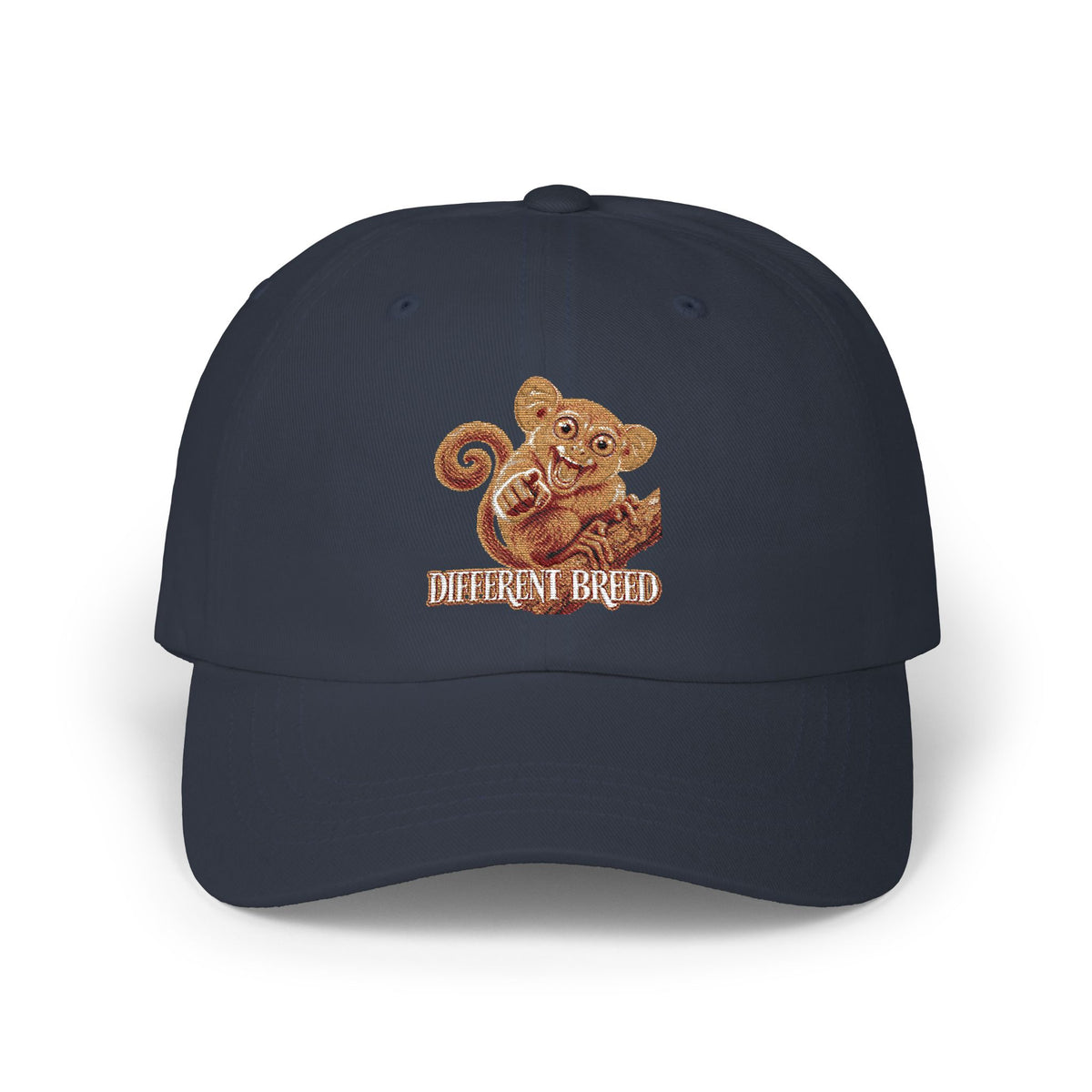 Classic Dad Cap – Cute Brown Squirrel Embroidered "Different Breed" Hat