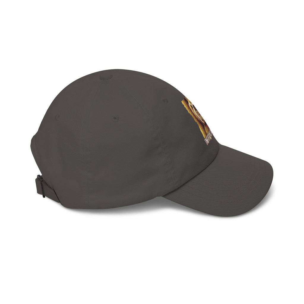 Dad Cap with 'Squirrel Beard' Embroidered Heart — Cute Wildlife Baseball Hat