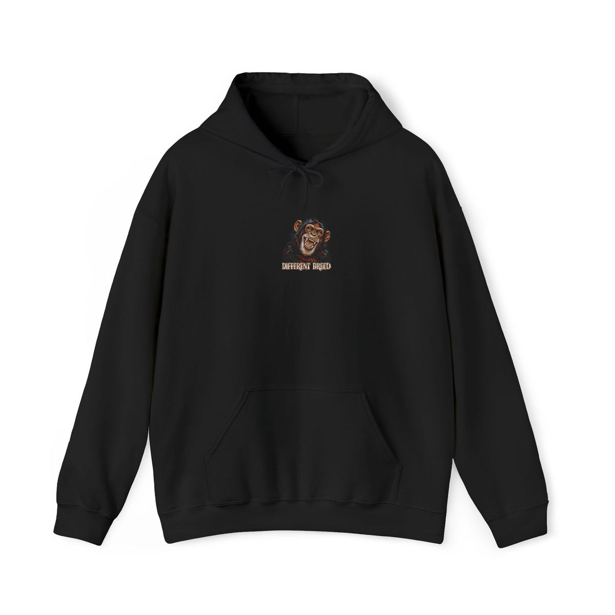 Lion Portrait Hoodie – "Roar Back" Graphic Hooded Sweatshirt