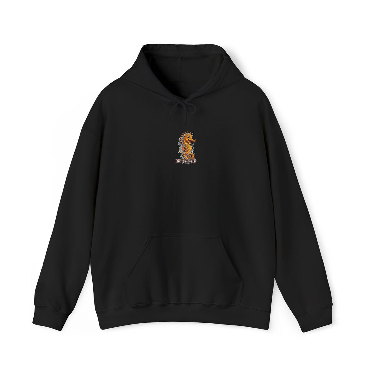 Hoodie • Tiny Floral Tiger Illustration Hoodie — Cozy Cute Animal Graphic