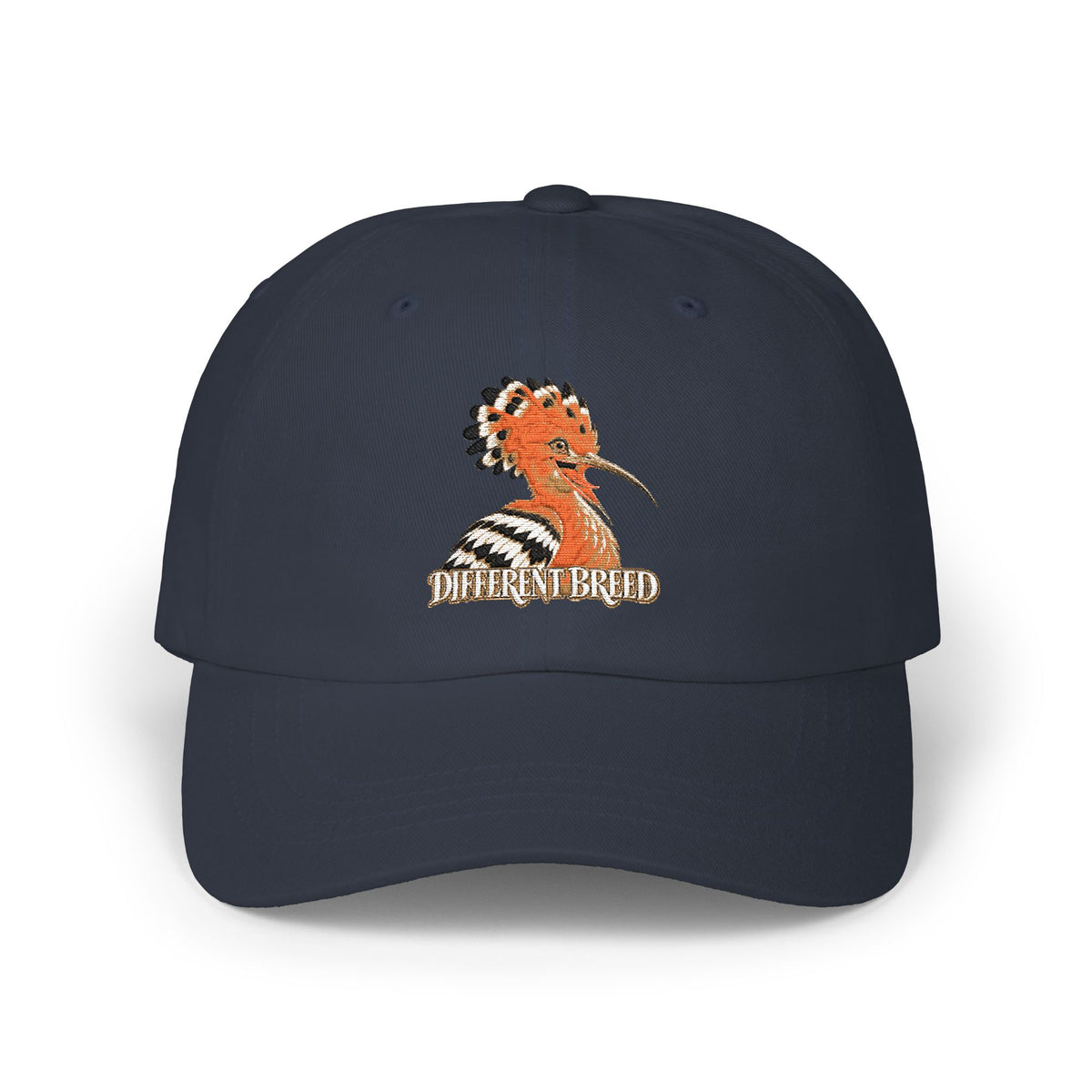 Dad Cap — Embroidered Hoopoe Bird "Therein I Reveled" Retro Hat