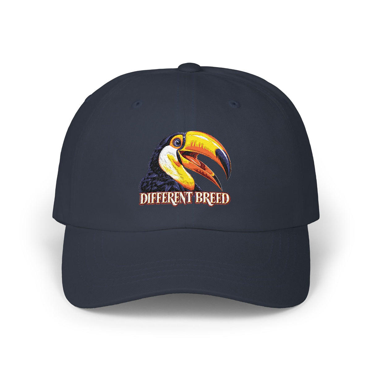 Dad Cap – Toucan "Different Breed" Embroidered Baseball Hat