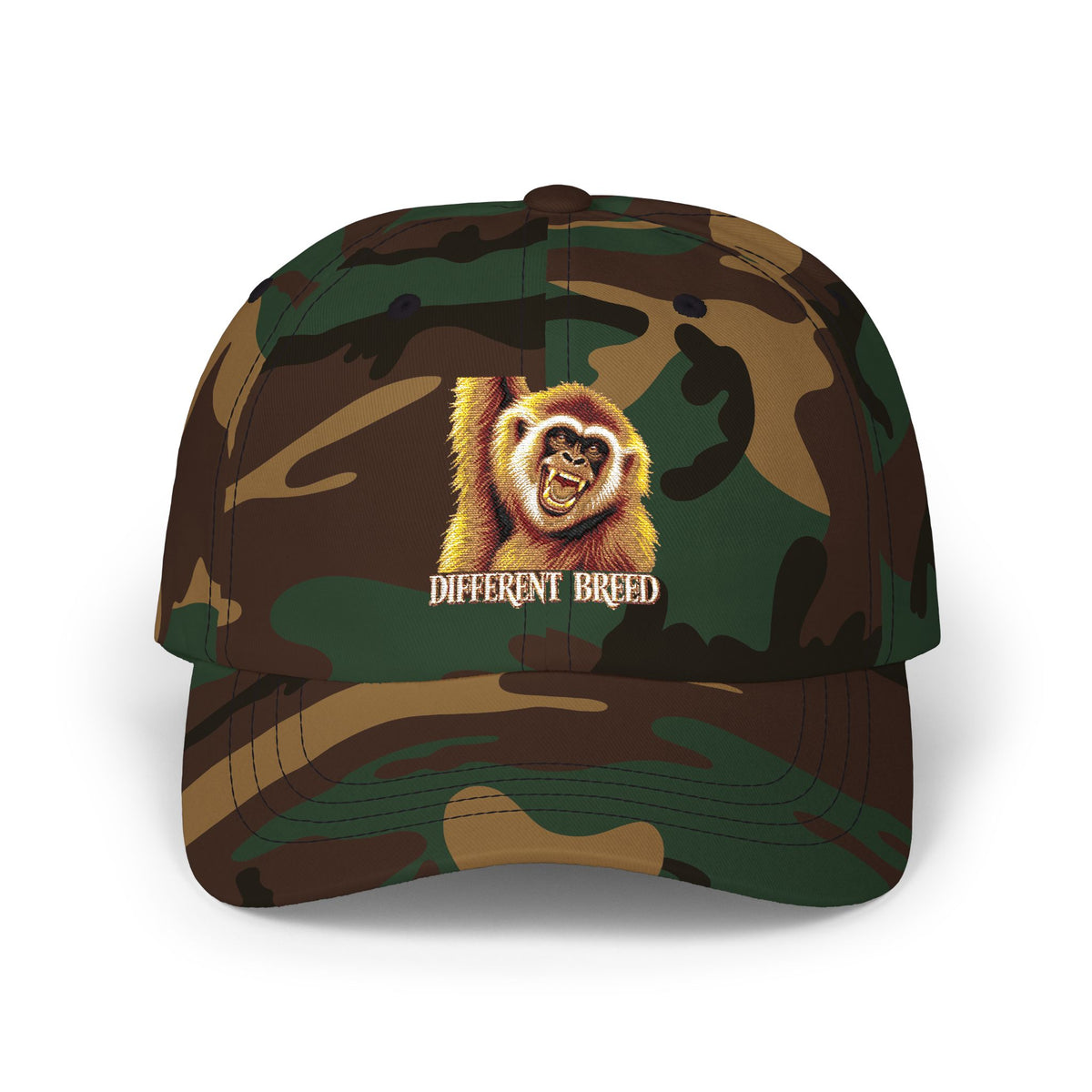 Dad Cap with 'Squirrel Beard' Embroidered Heart — Cute Wildlife Baseball Hat