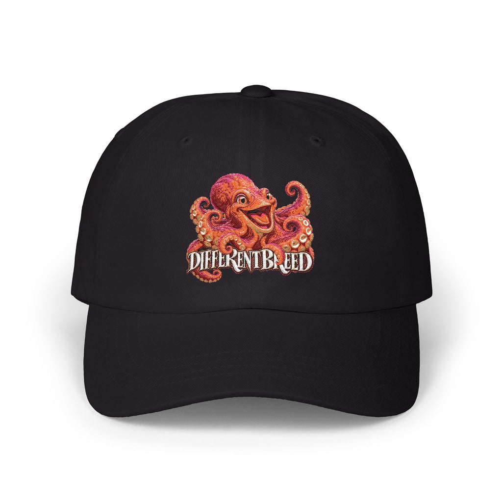 Octopus Logo Dad Cap — 'DifferentBreed' Embroidered Baseball Hat