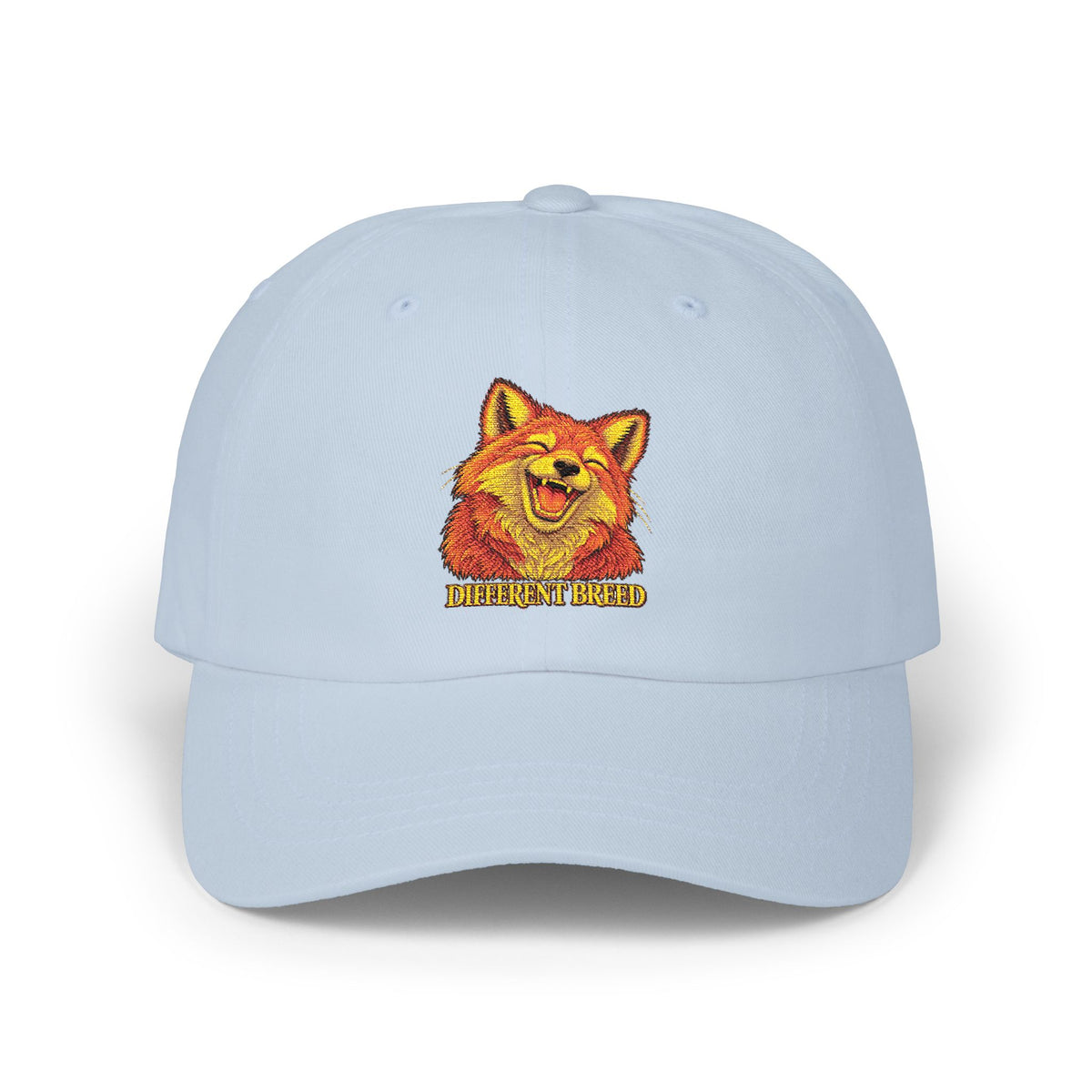 Dad Cap — Smiling Shiba Inu Embroidered Hat