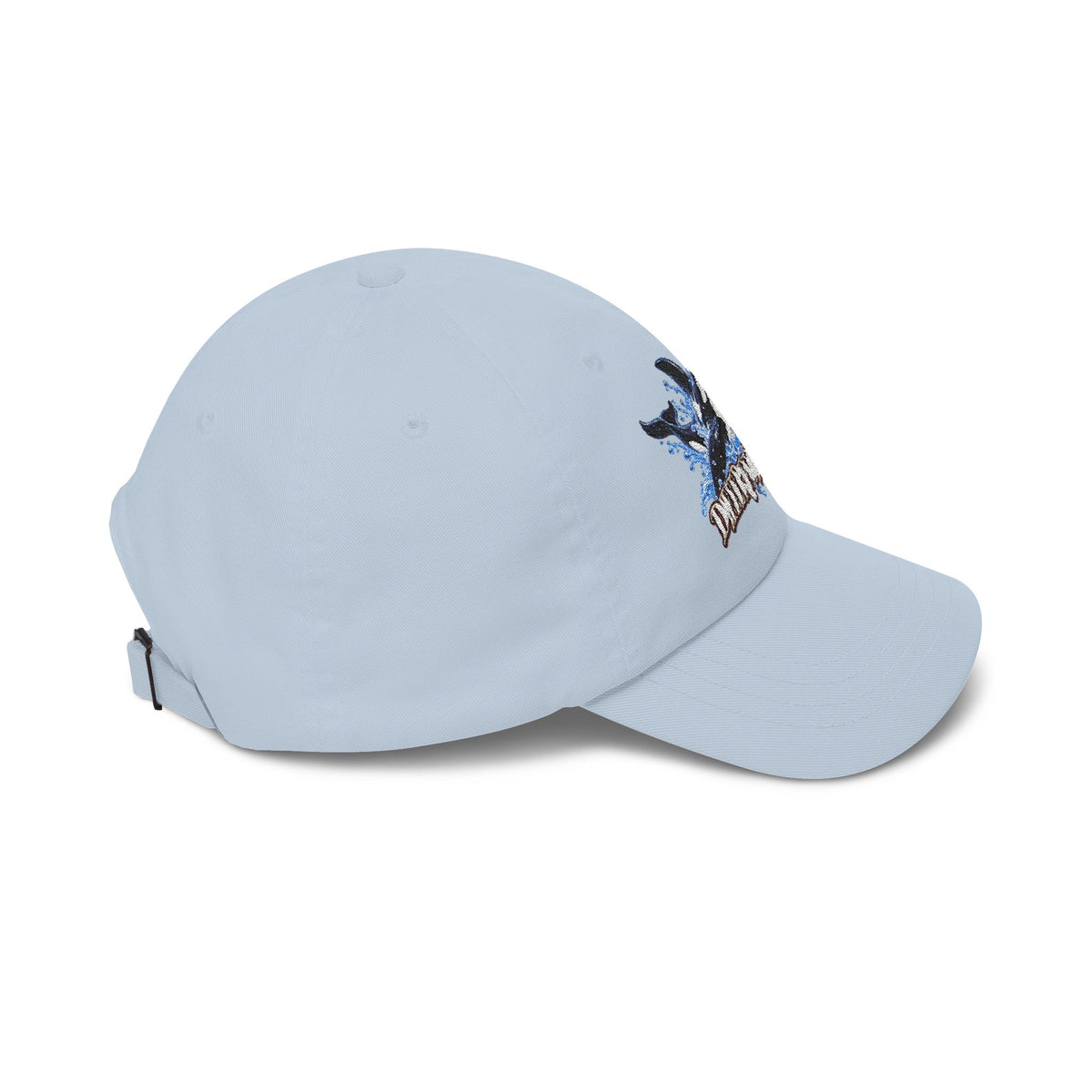 Shark 'Different Breed' Dad Cap — White Embroidered Baseball Hat