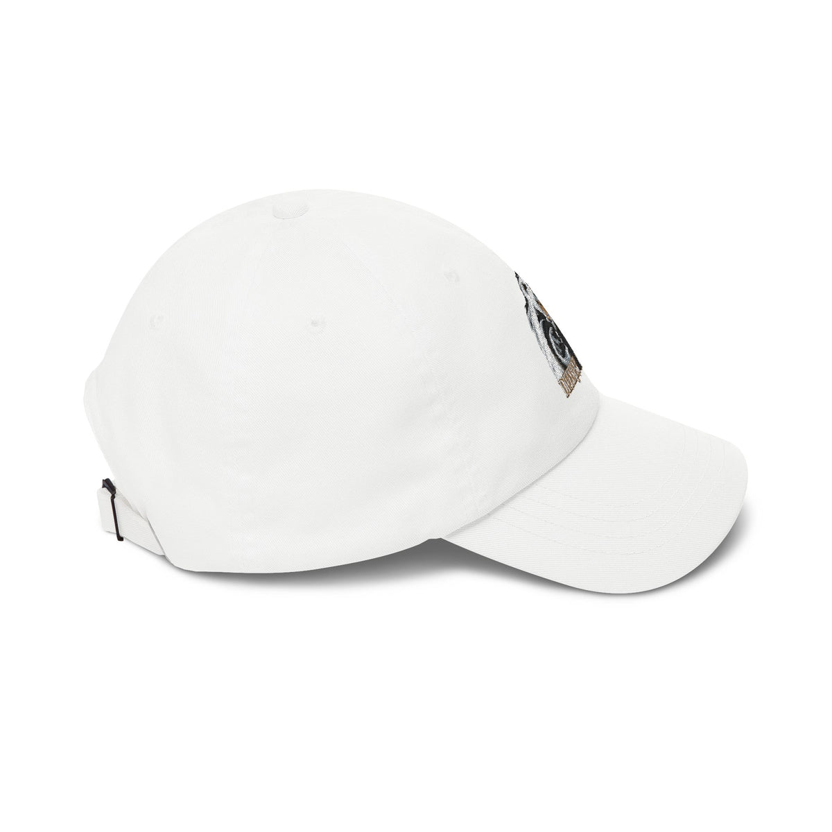 Dad Cap — Grinning Monkey Embroidered 'Celebrate Small' Baseball Hat