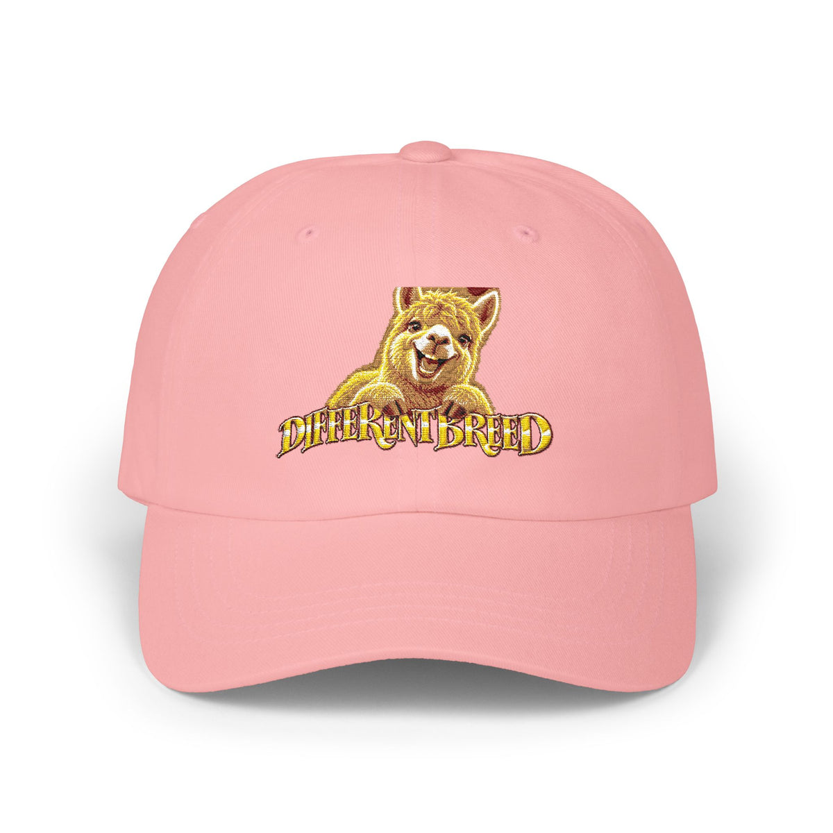 Classic Dad Cap — Golden Retriever Embroidered Dog Patch Hat
