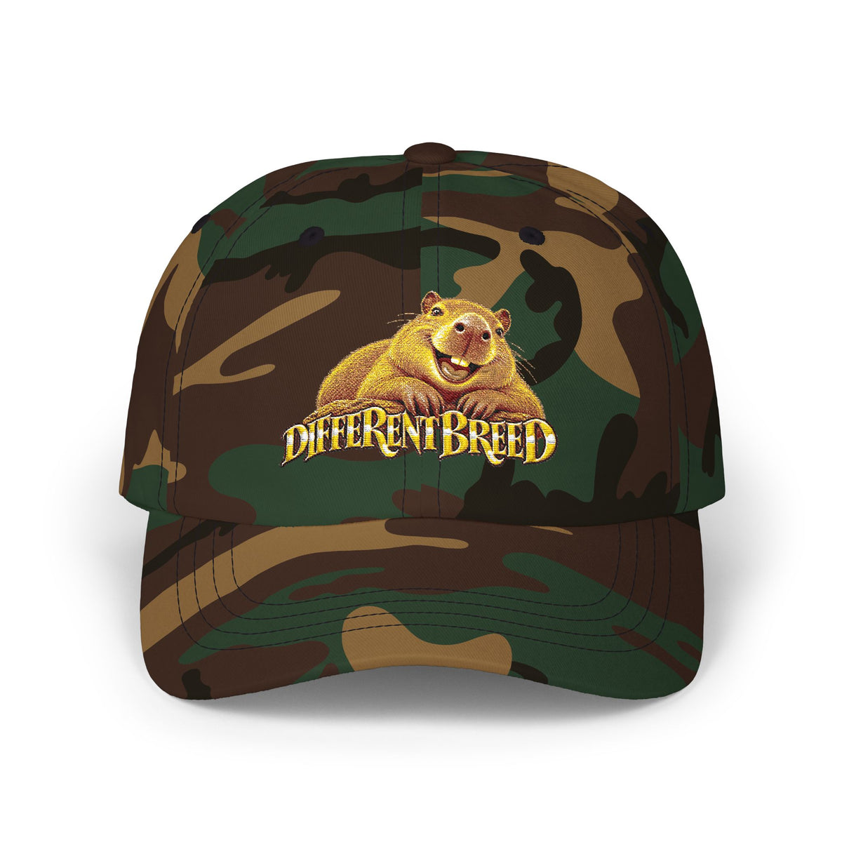 Dad Cap — Golden Bear 'Different Breed' Embroidered Baseball Hat