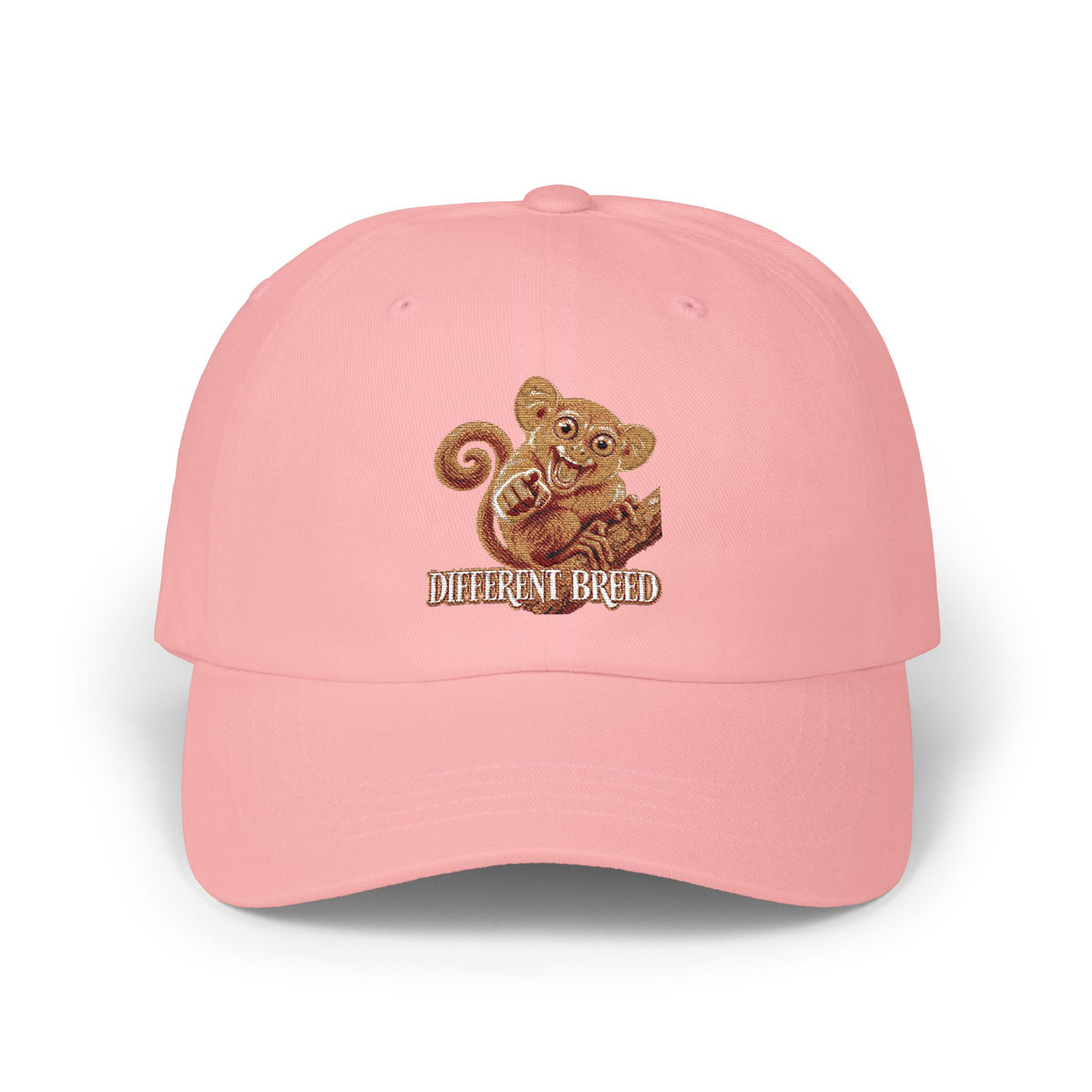 Classic Dad Cap – Cute Brown Squirrel Embroidered "Different Breed" Hat
