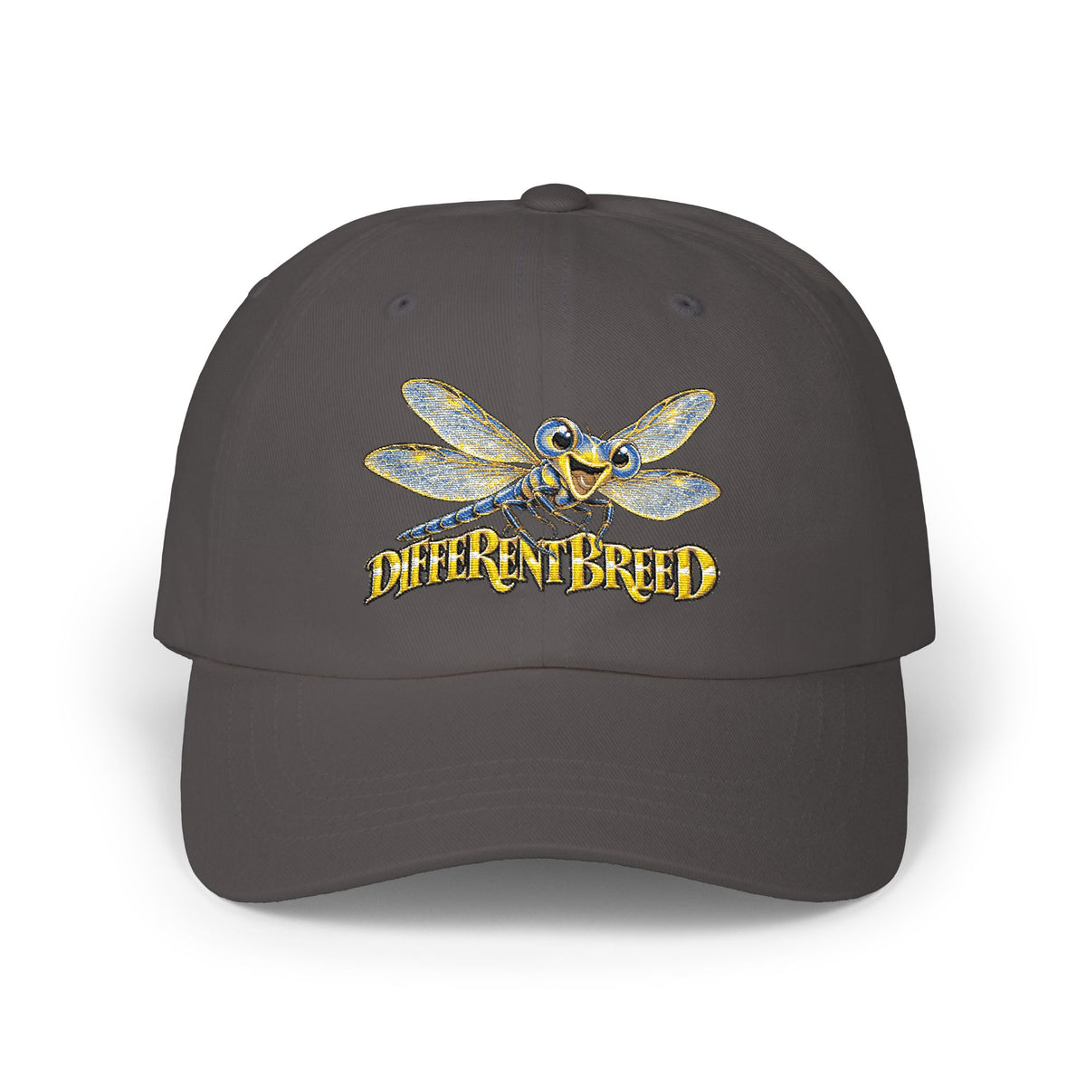 Classic Dad Cap — 'Different Breed' Sparkle Dragonfly Embroidered Hat
