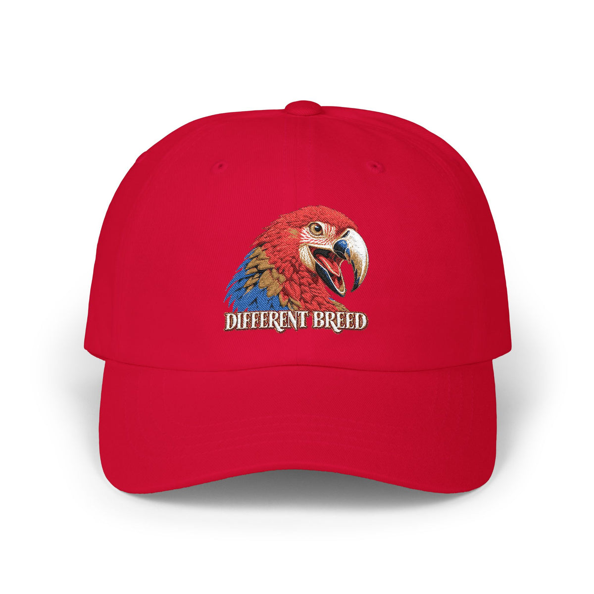 Parrot "Different Breed" Embroidered Dad Cap