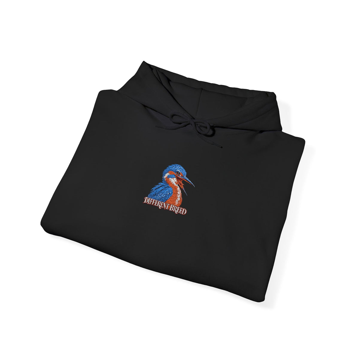 Kingfisher Art Hoodie - Colorful Watercolor Bird Pullover