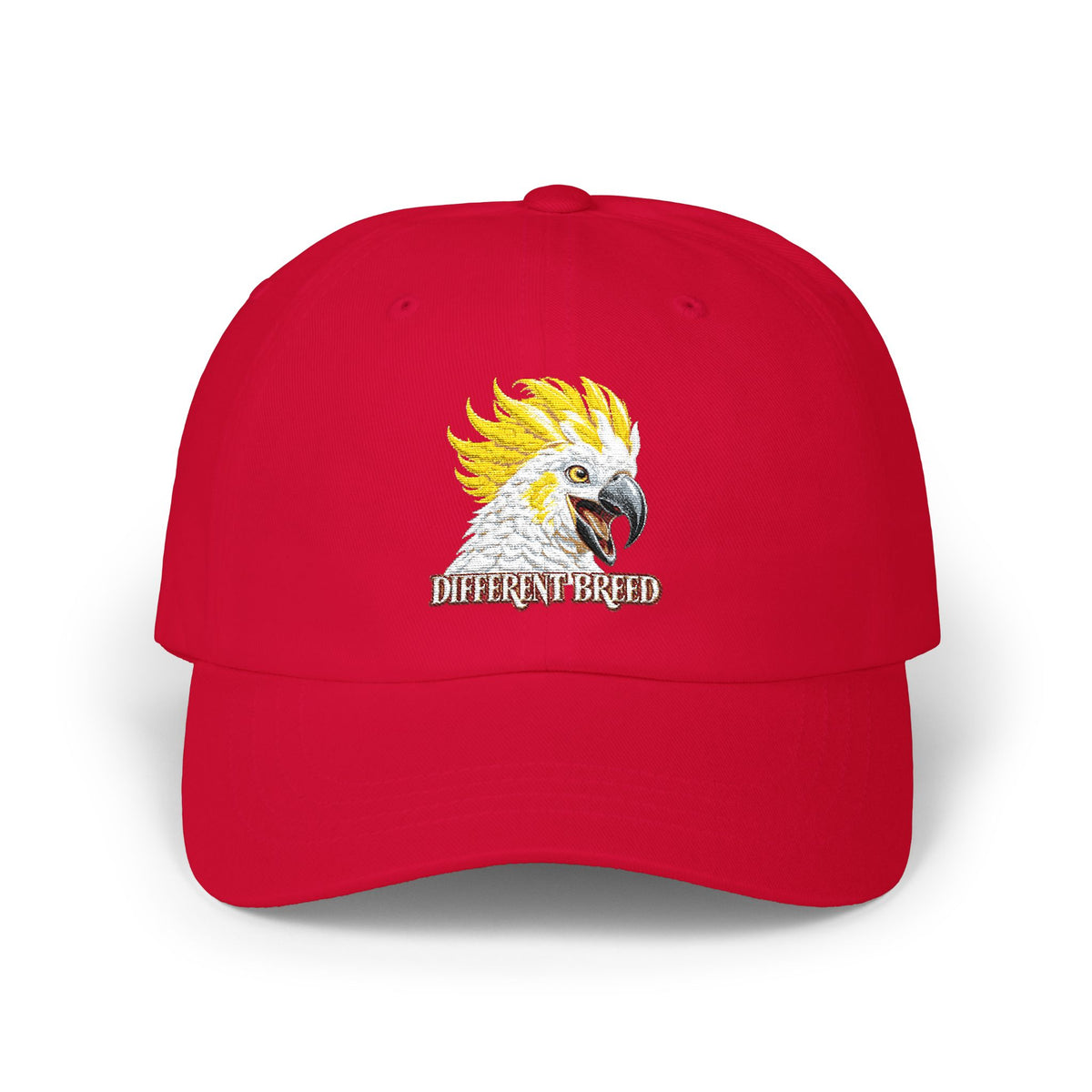 Cockatoo Dad Cap – Embroidered 'Pretty Wicked' Bird Hat