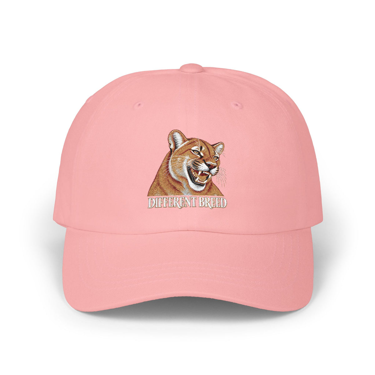 Dad Cap – Embroidered Cougar Mascot Hat