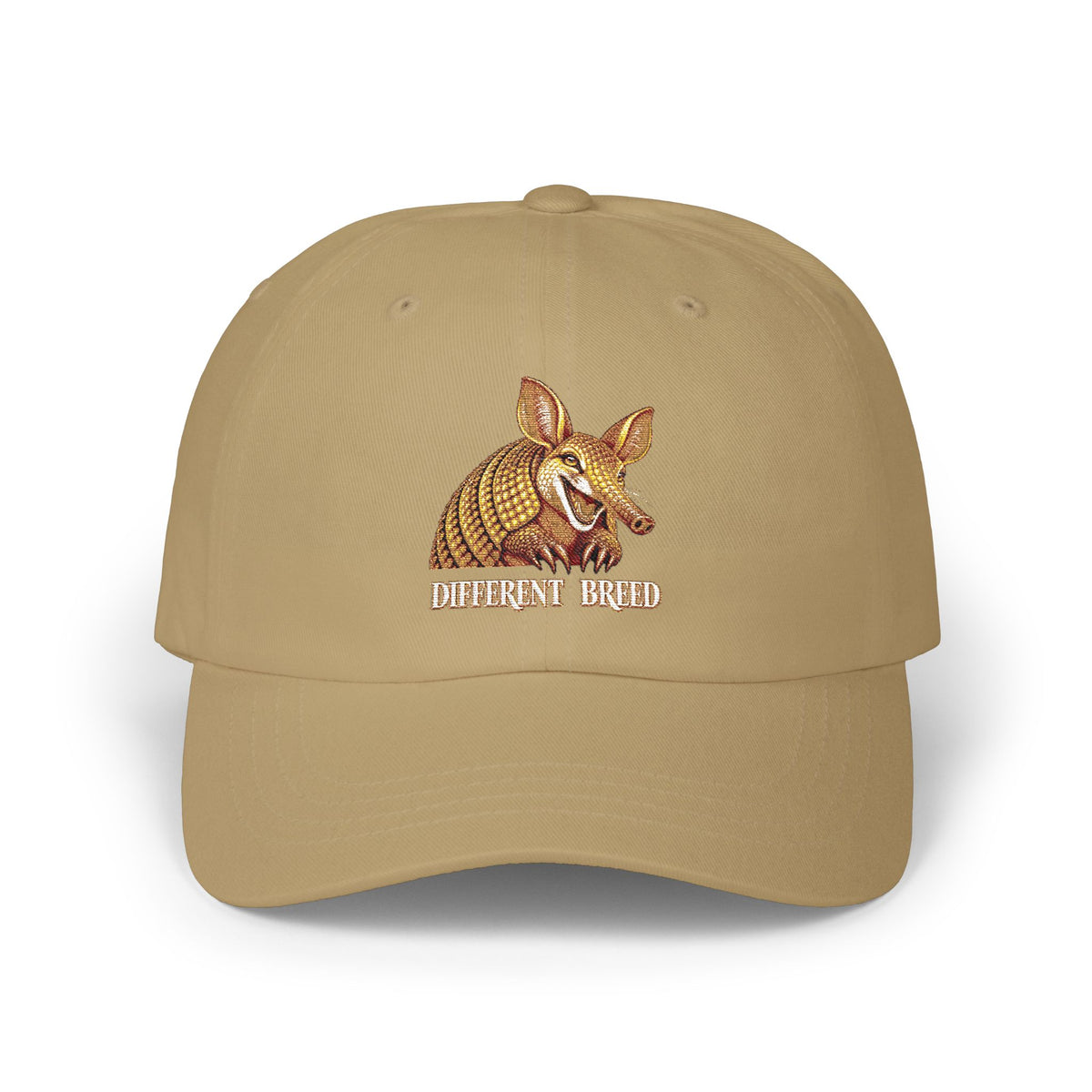Armadillo Embroidered Dad Cap – Vintage Wildlife Hat
