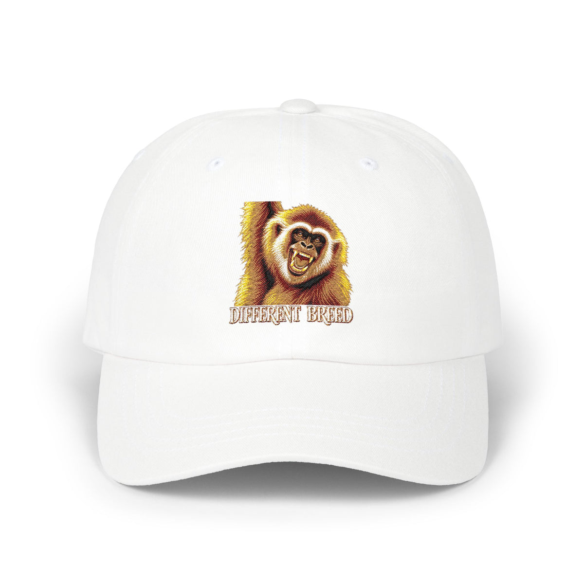 Dad Cap with 'Squirrel Beard' Embroidered Heart — Cute Wildlife Baseball Hat