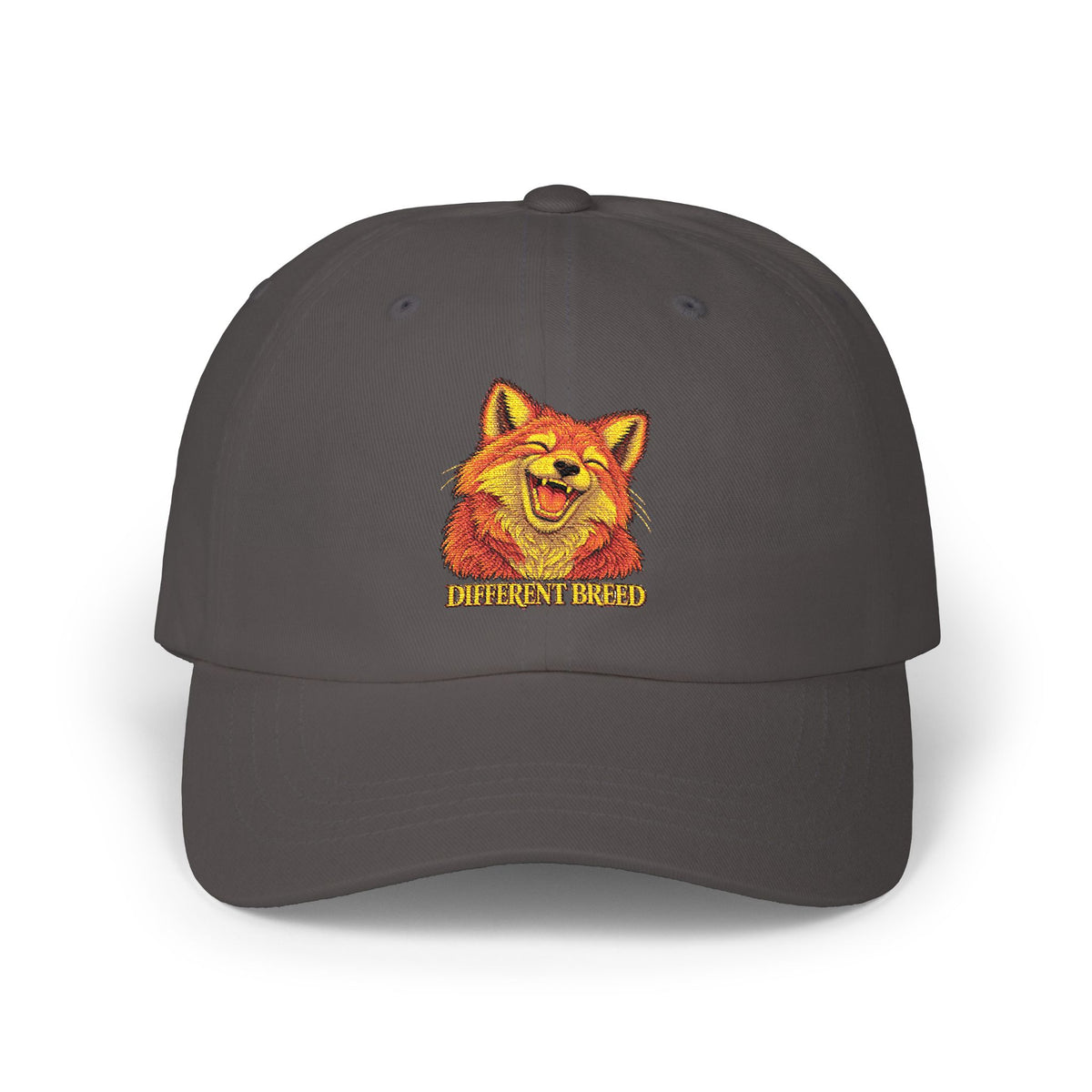 Dad Cap — Smiling Shiba Inu Embroidered Hat