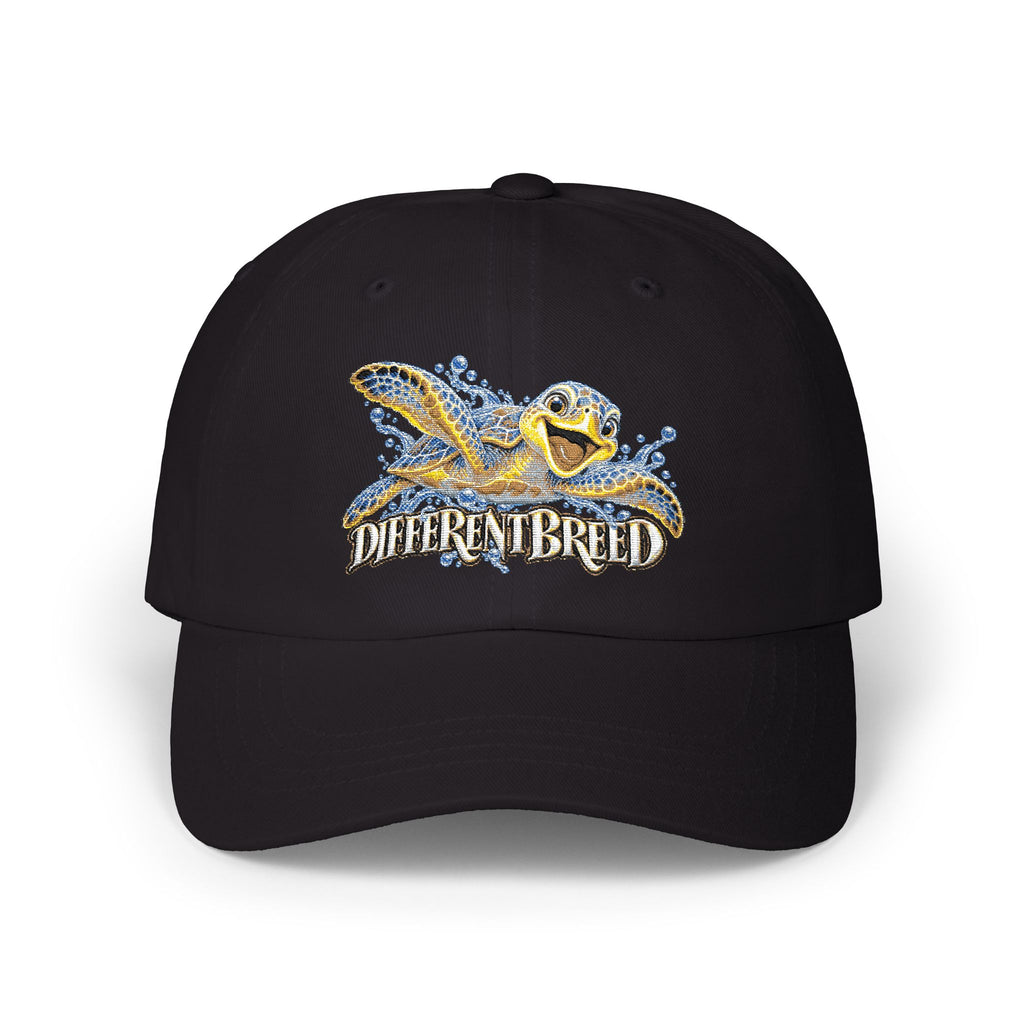 Dad Cap — Different Breed Turtle Graphic Embroidered Hat