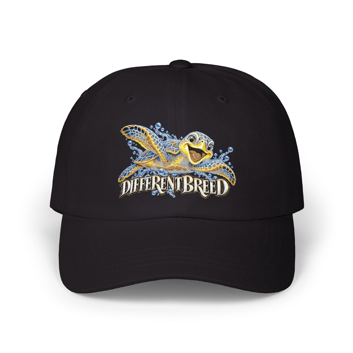 Dad Cap — Different Breed Turtle Graphic Embroidered Hat