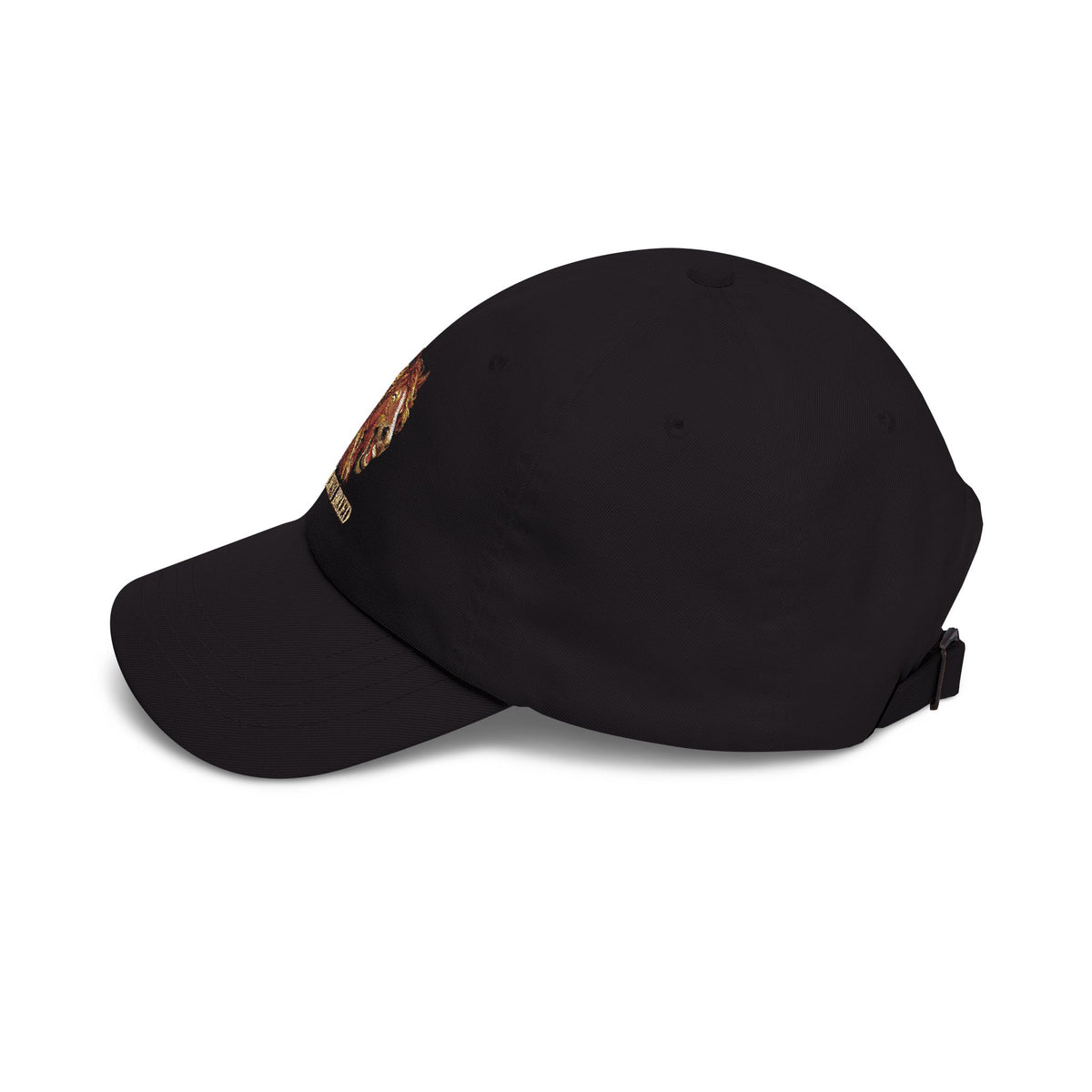 Tiger Head Dad Cap — Embroidered Fierce Tiger Baseball Hat