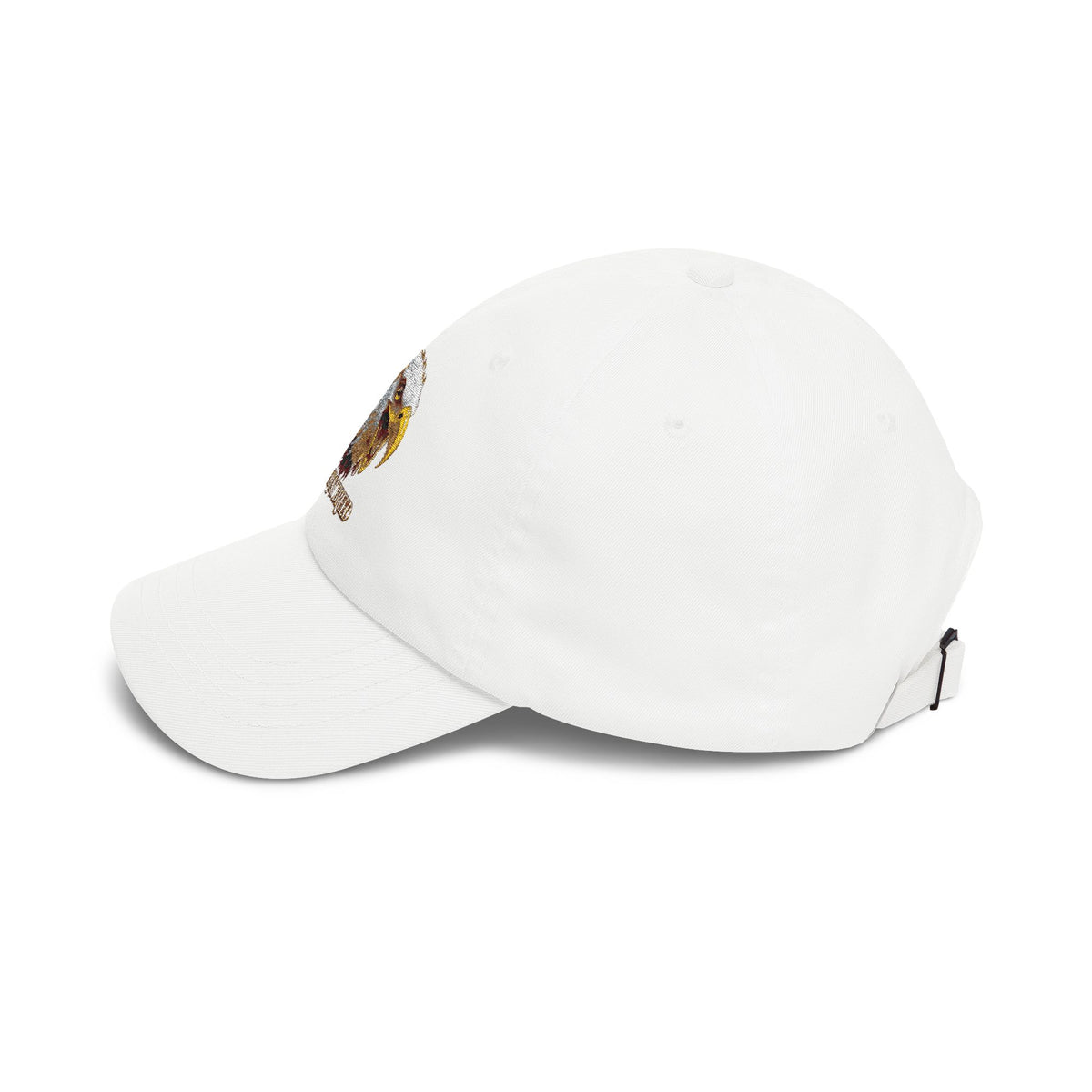 Embroidered Bald Eagle Dad Cap — 'United & Free' Classic Baseball Hat