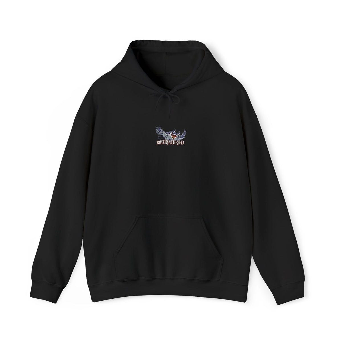 Hoodie — Minimal Whale Graphic Chest Logo Hoodie