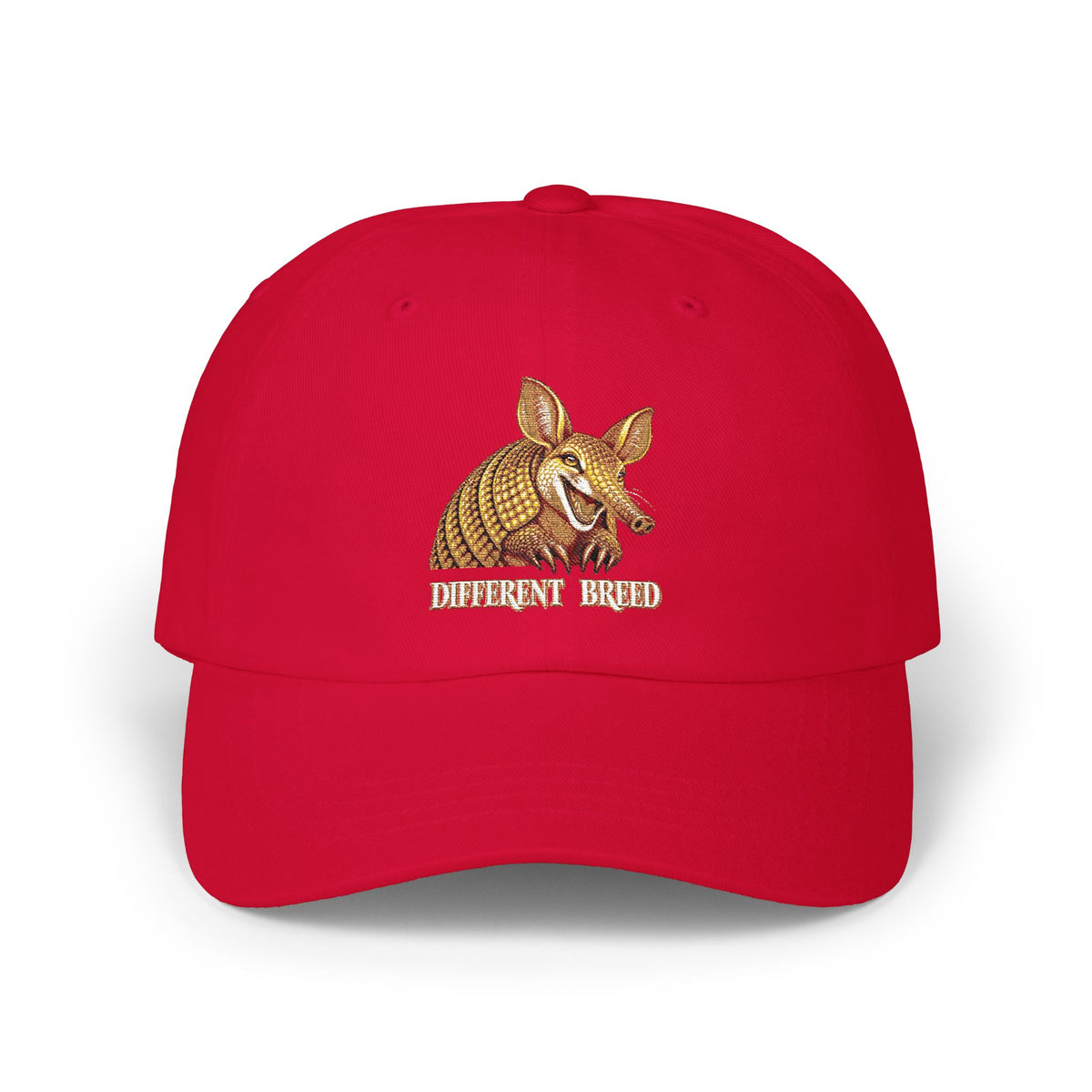 Armadillo Embroidered Dad Cap – Vintage Wildlife Hat