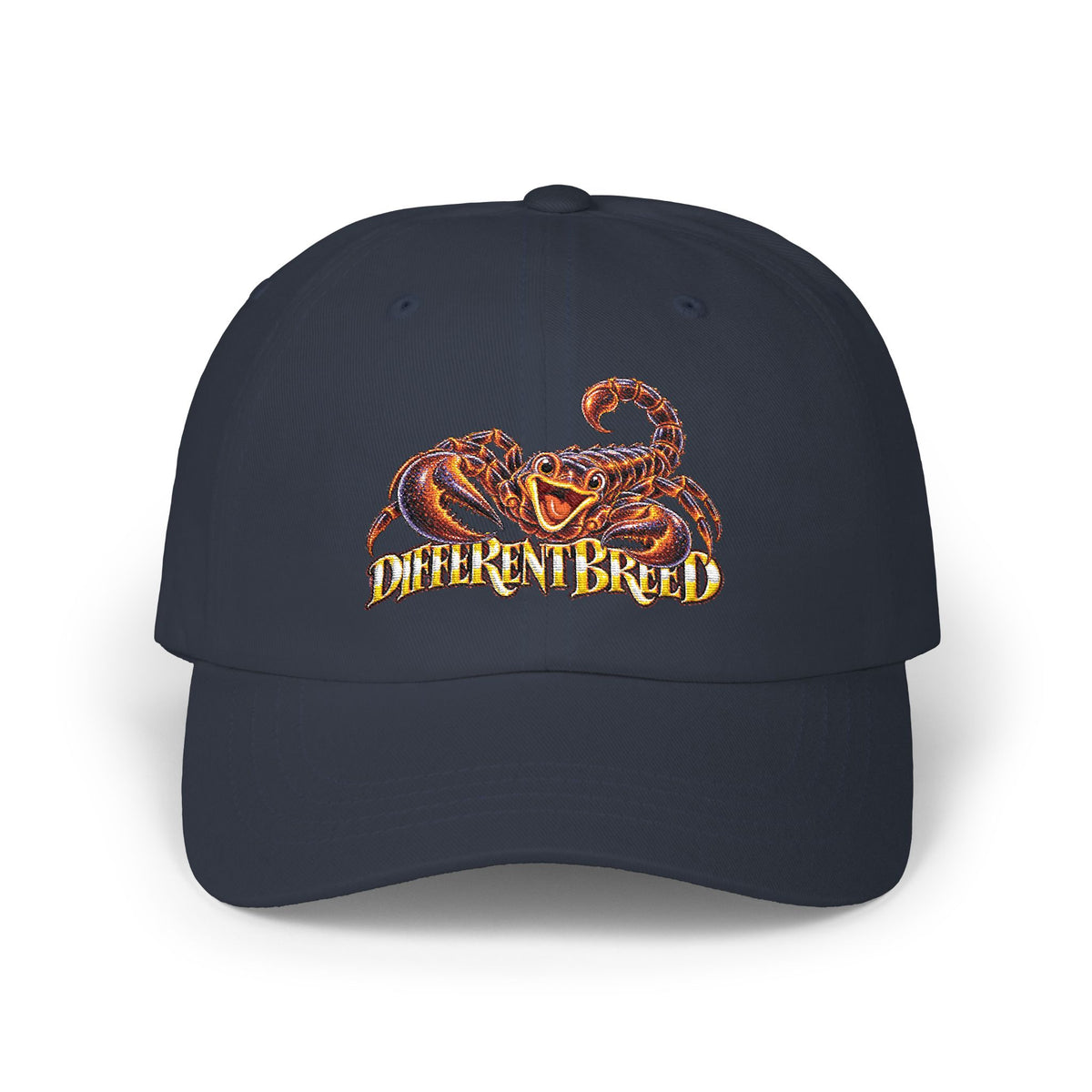 Dad Cap — Vintage Octopus "Differentbreed" Embroidered Logo