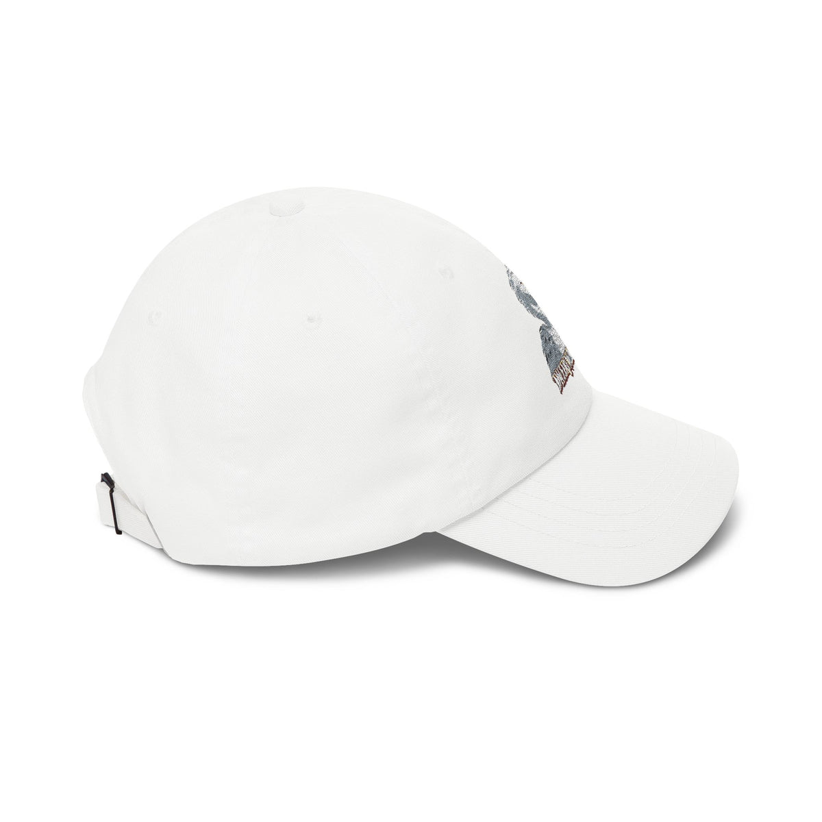 Dad Cap — Embroidered Seagull "Here For the Birds" Hat