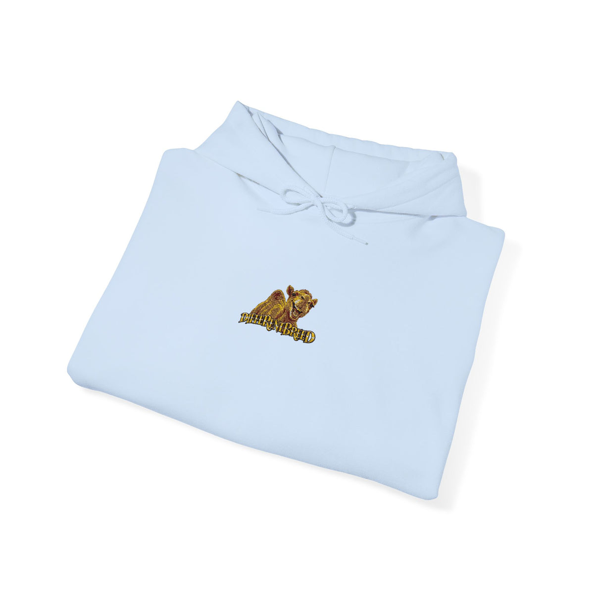 Tiger Embroidered Hoodie — Minimal Gold Leopard Chest Design