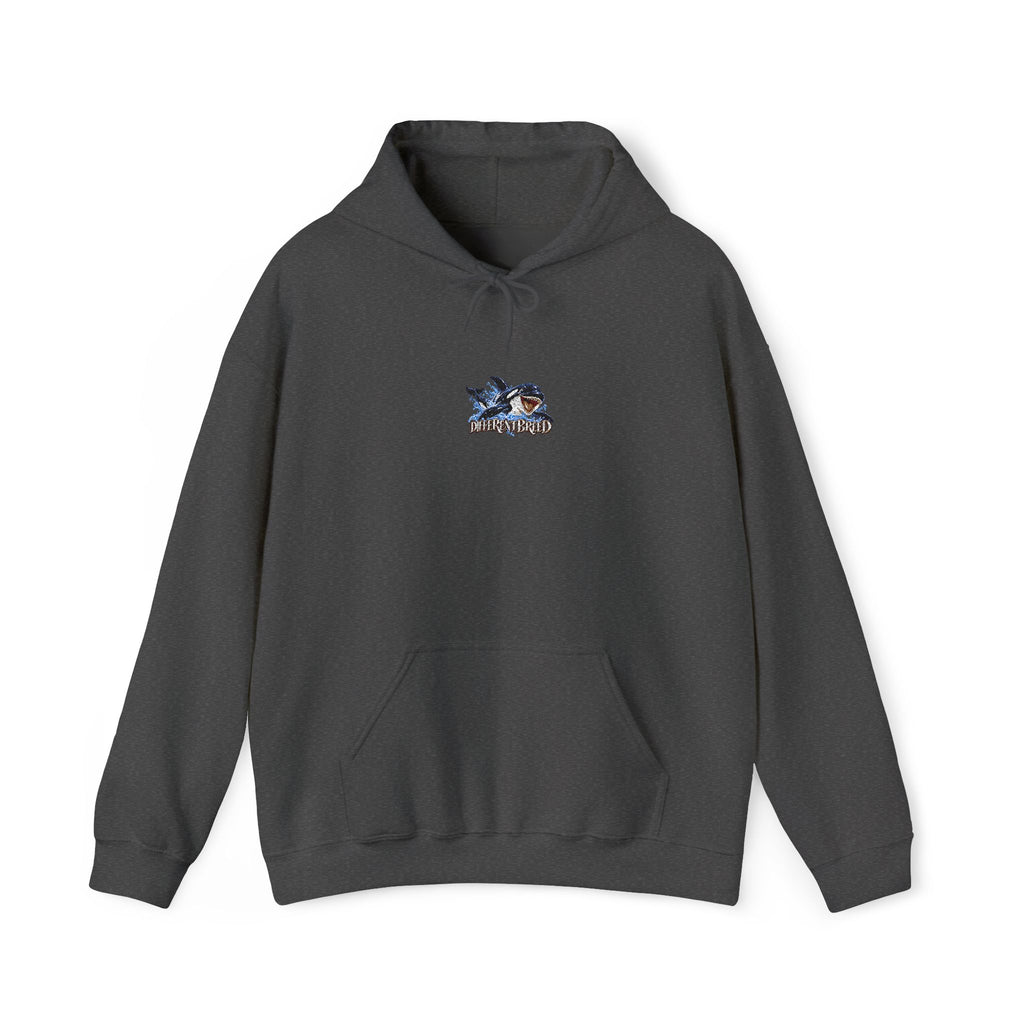 Hoodie — Vintage Floral Surfing Dalmation Graphic