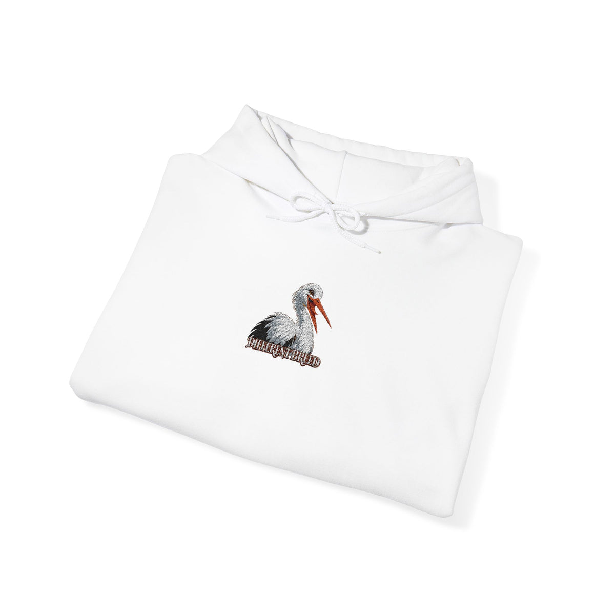 Pelican Illustration Hoodie — Coastal Bird Graphic Hoodie