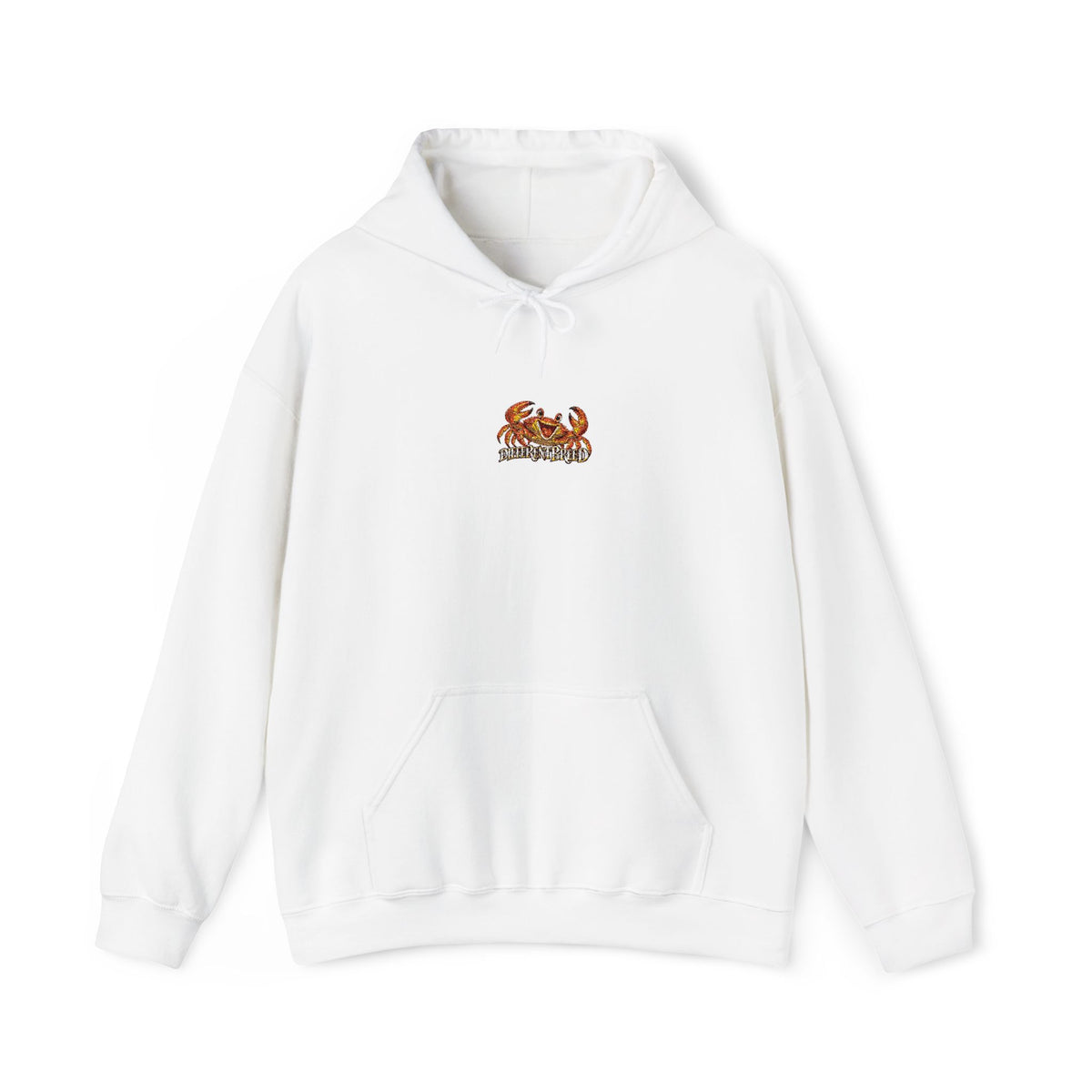 Tiger Floral Hoodie – Small Center Chest Tiger Design, Casual Streetwear Gift