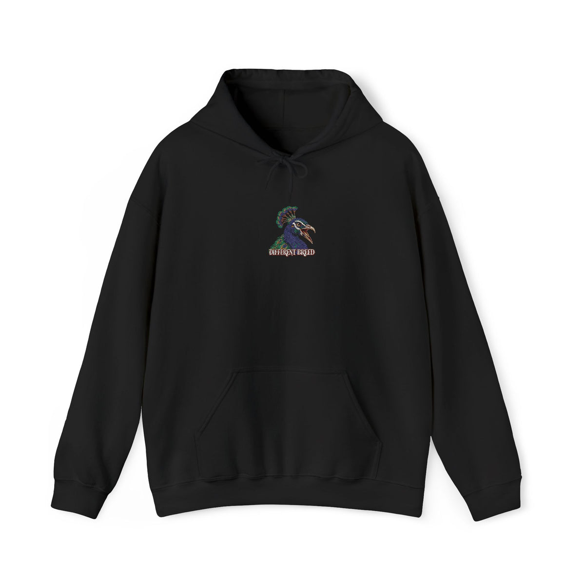 Floral Swan Hoodie — Small Botanical Swan Graphic Sweatshirt