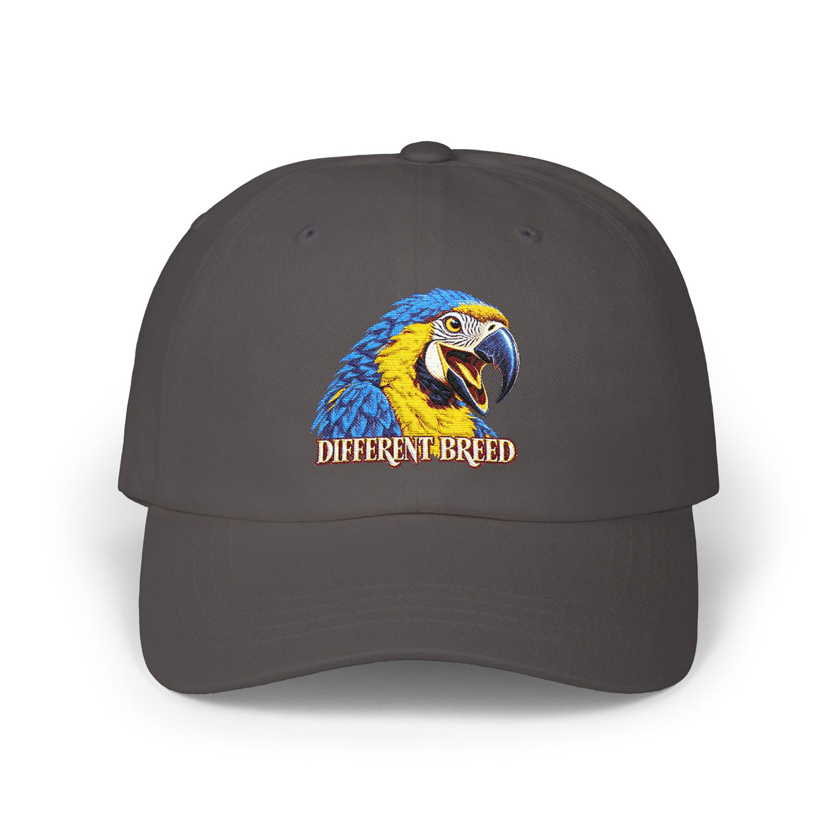 Parrot 'Different Breed' Embroidered Dad Cap