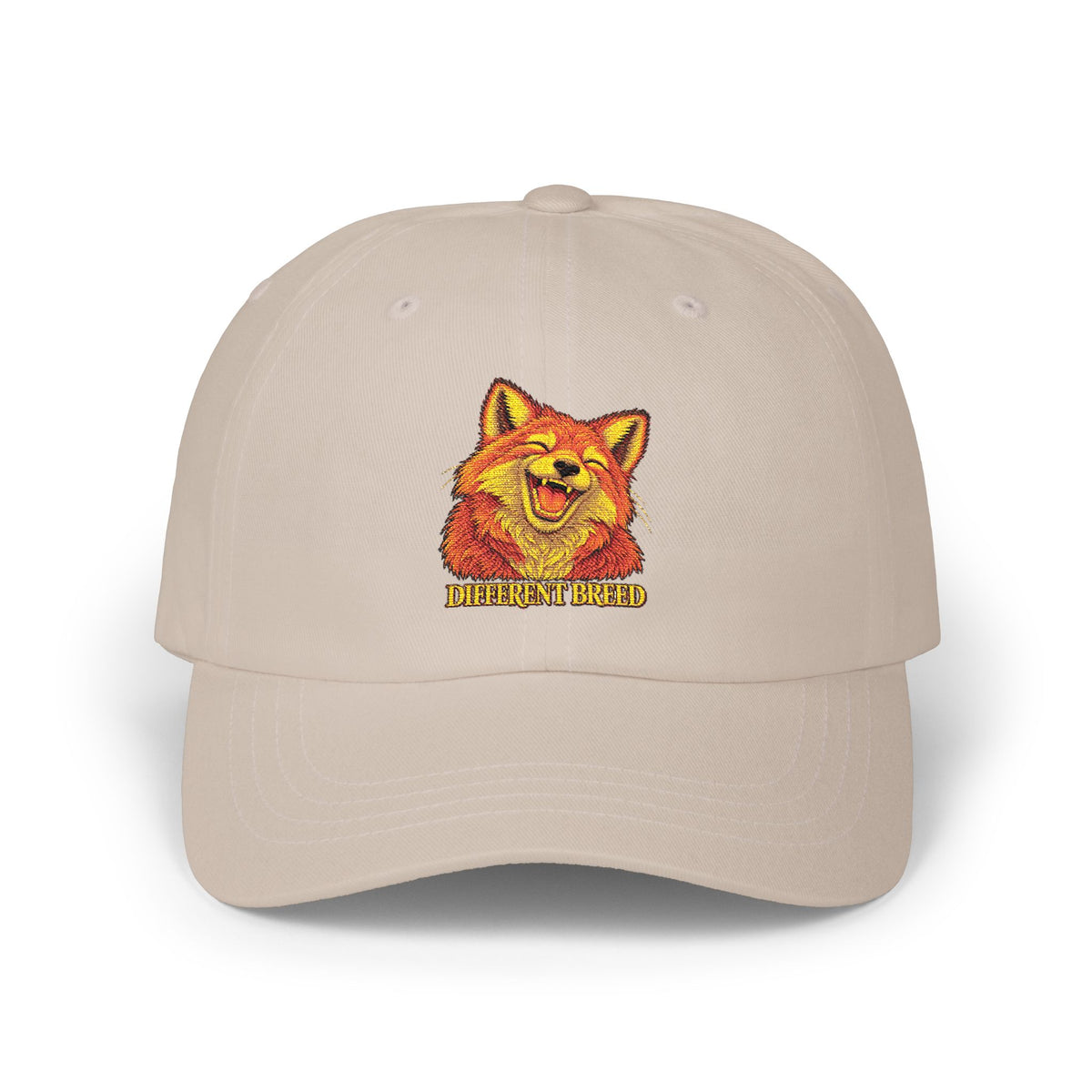 Dad Cap — Smiling Shiba Inu Embroidered Hat