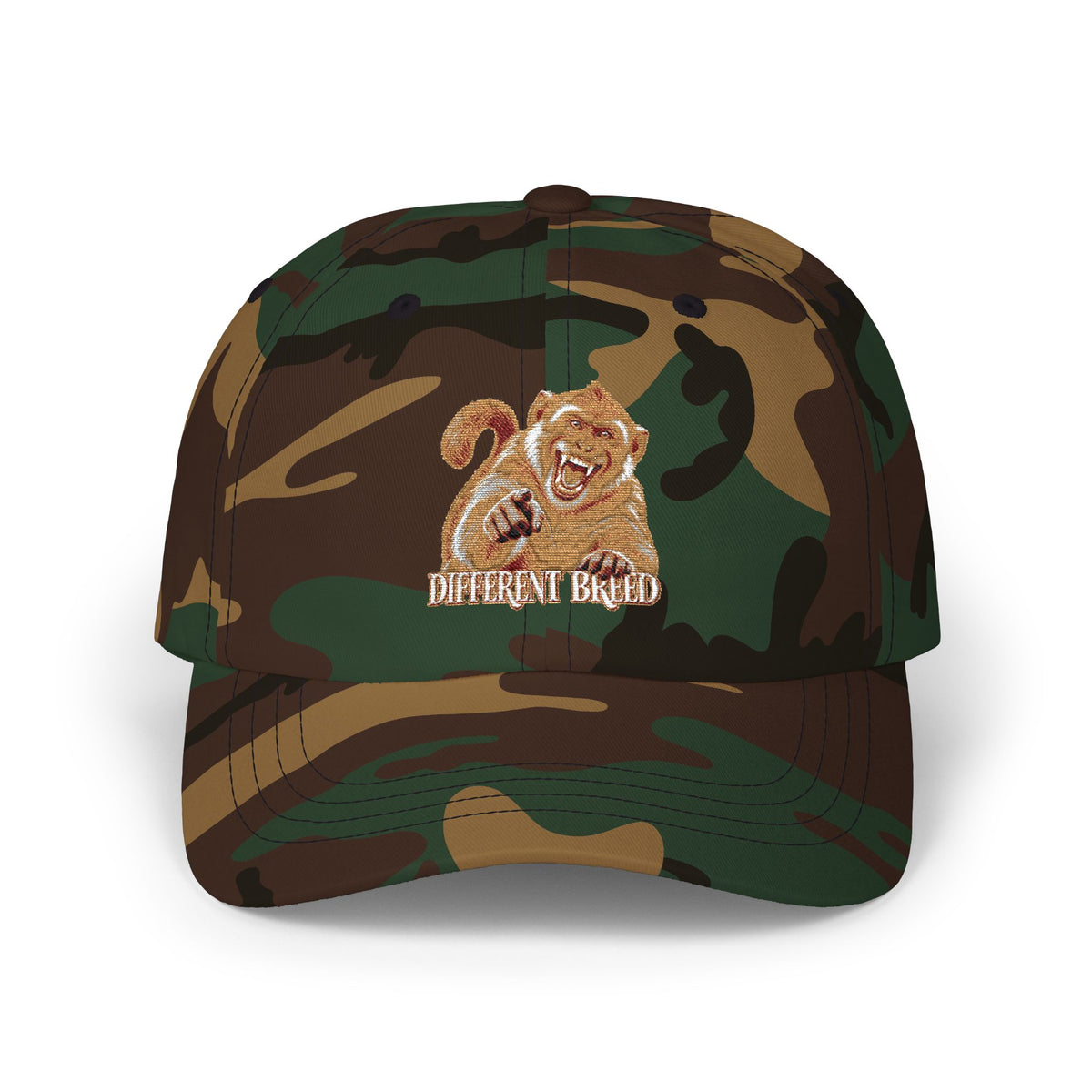 Dad Cap with Cute Cat Embroidery – "Adorable Cat" Casual Baseball Hat