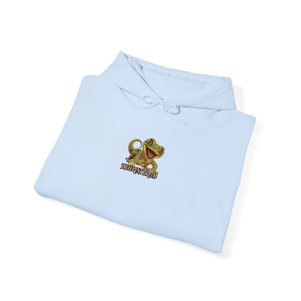 Hoodie — Cute Floral Lion Graphic "Strength & Bloom"