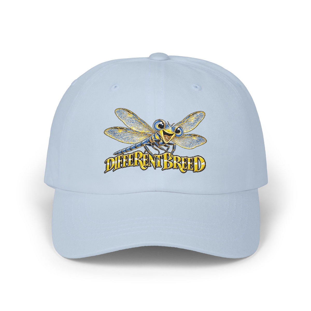 Classic Dad Cap — 'Different Breed' Sparkle Dragonfly Embroidered Hat