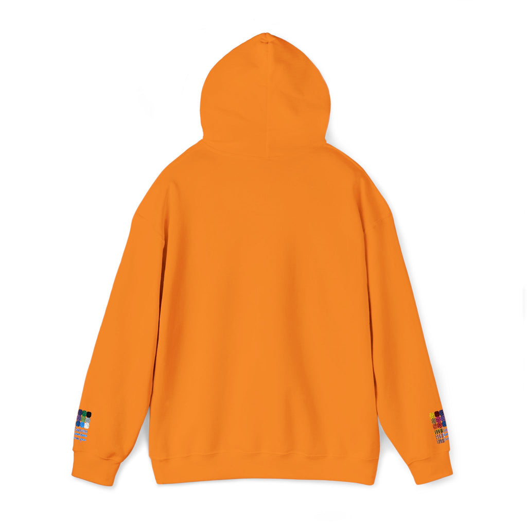 Hoodie — Gold Floral Lion Crest Hoodie