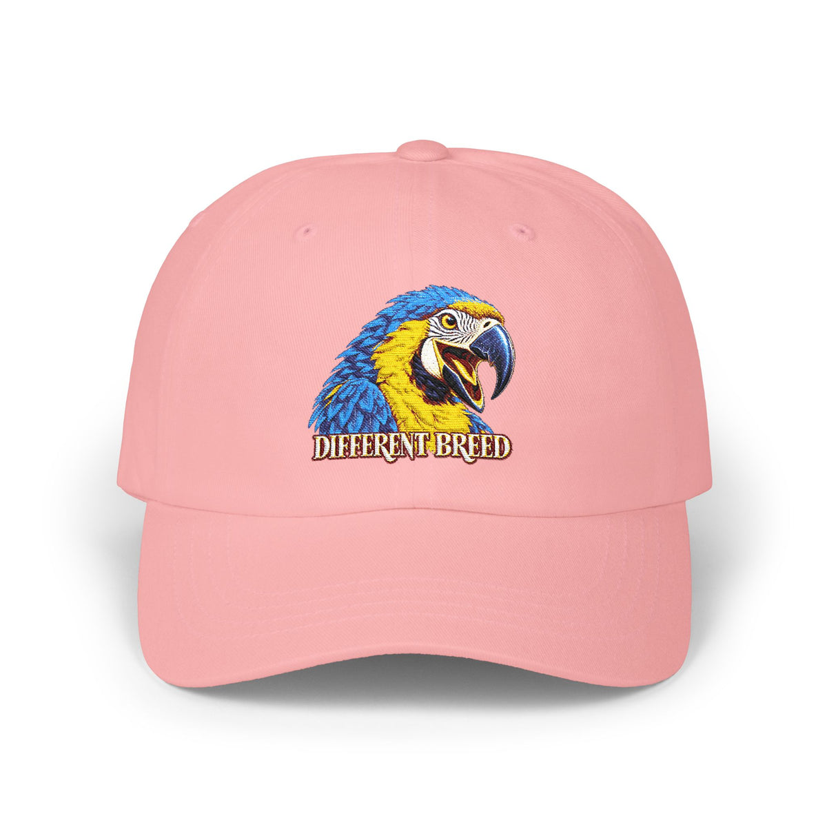 Parrot 'Different Breed' Embroidered Dad Cap