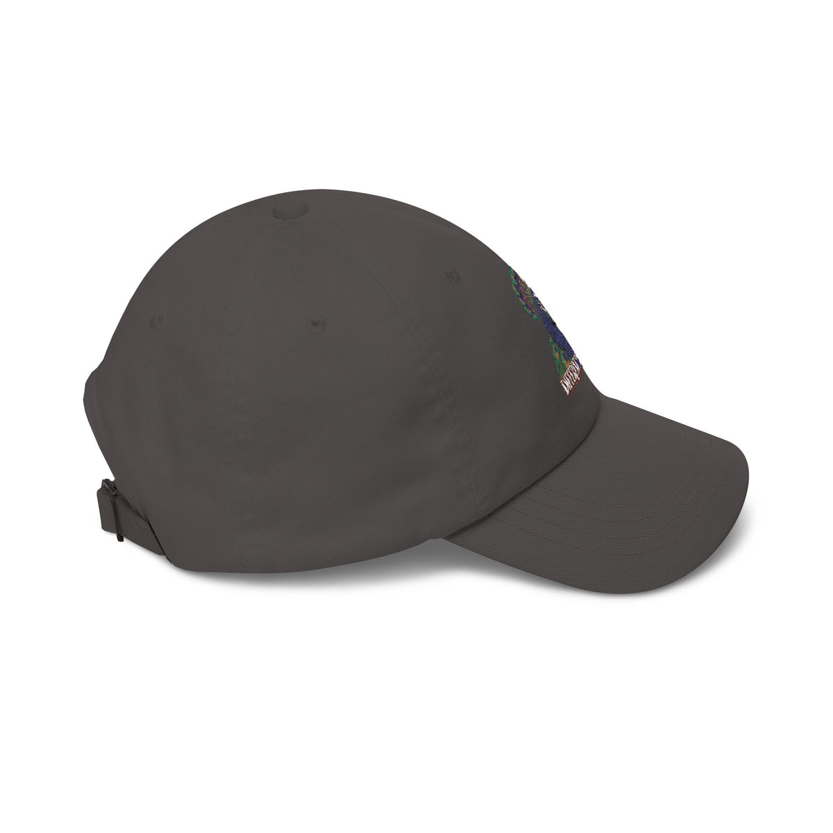 Dad Cap — Vibrant Rooster Embroidered "Different Breed" Hat