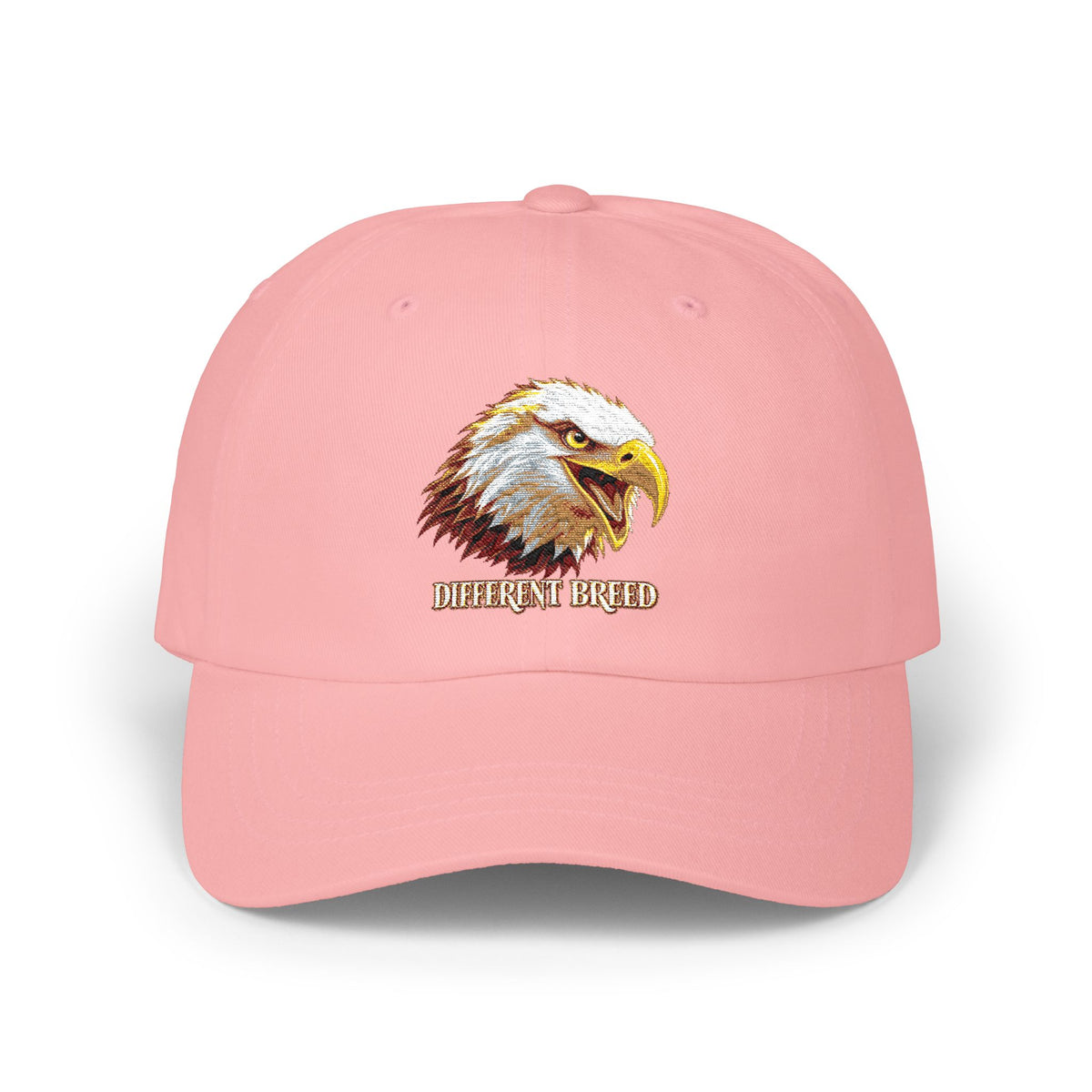 Embroidered Bald Eagle Dad Cap — 'United & Free' Classic Baseball Hat